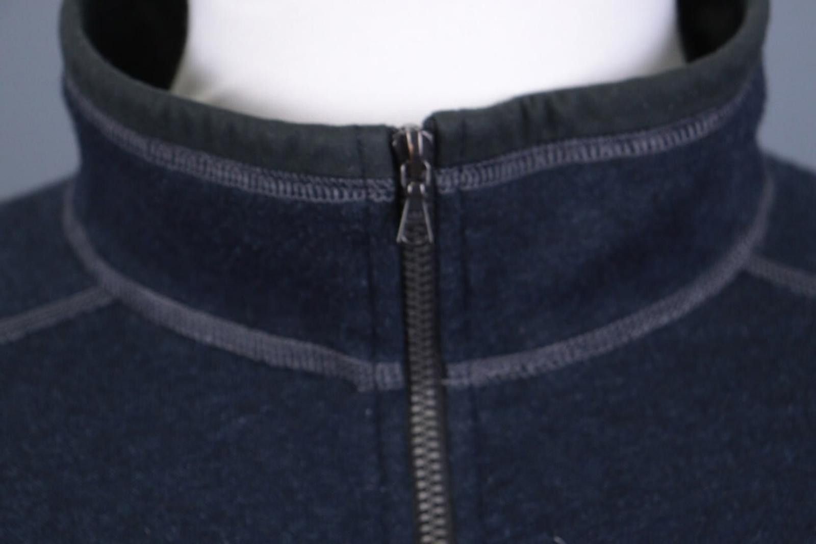 Kuhl Kuhl Vintage Blue 1/4 Zip Collorblock Fleece Jacket Size XL Size US XL / EU 56 / 4 - 3 Thumbnail