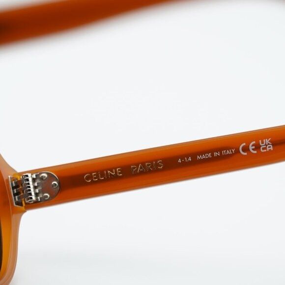 Celine Celine CL40298I 45A CELINE 3 DOTS Sunglasses Brown Aviator Size ONE SIZE - 7 Thumbnail