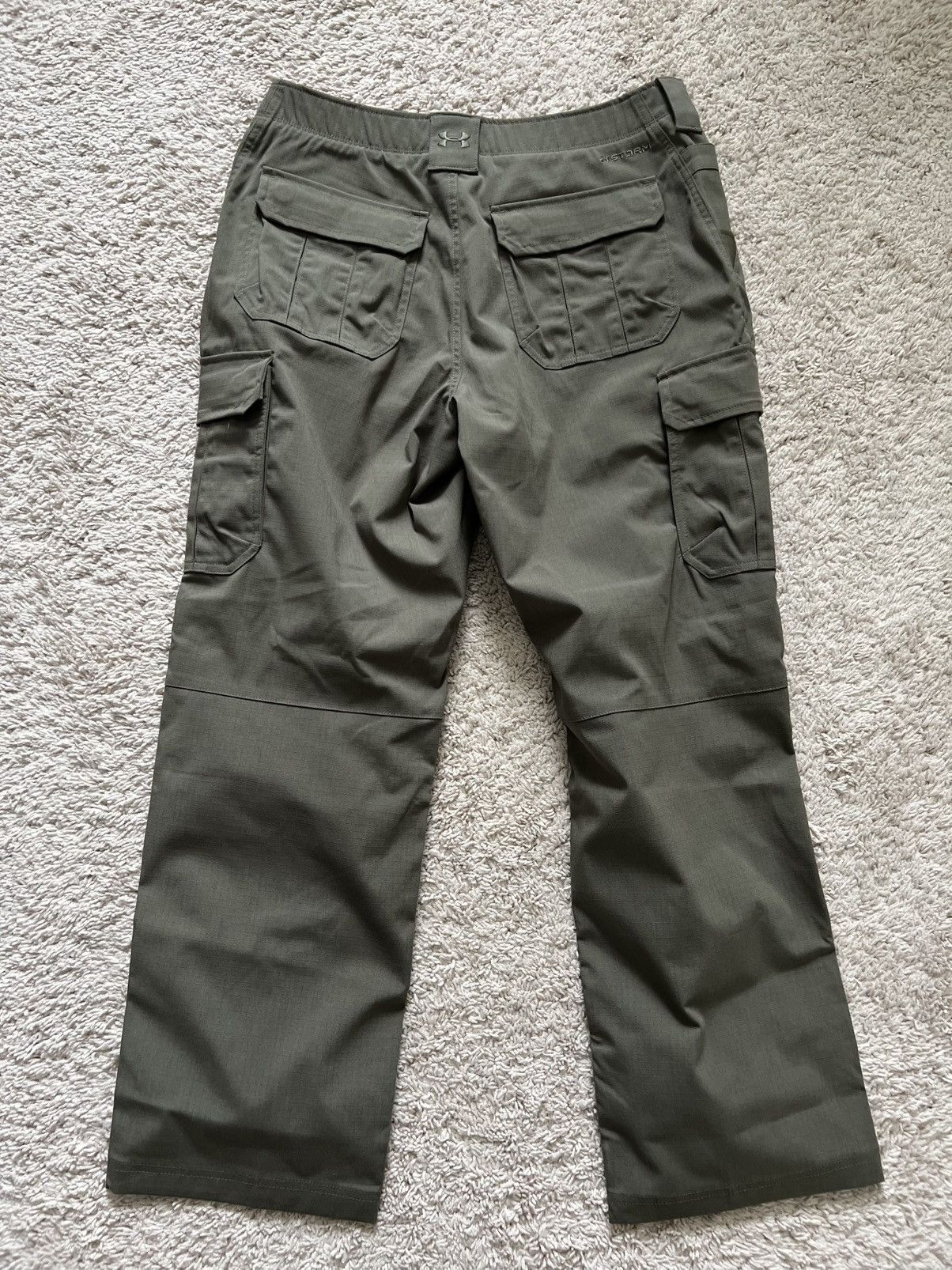 Under Armour Under Armour Storm Pants Tactical Elite Cargo Ripstop Green Size US 34 / EU 50 - 3 Thumbnail