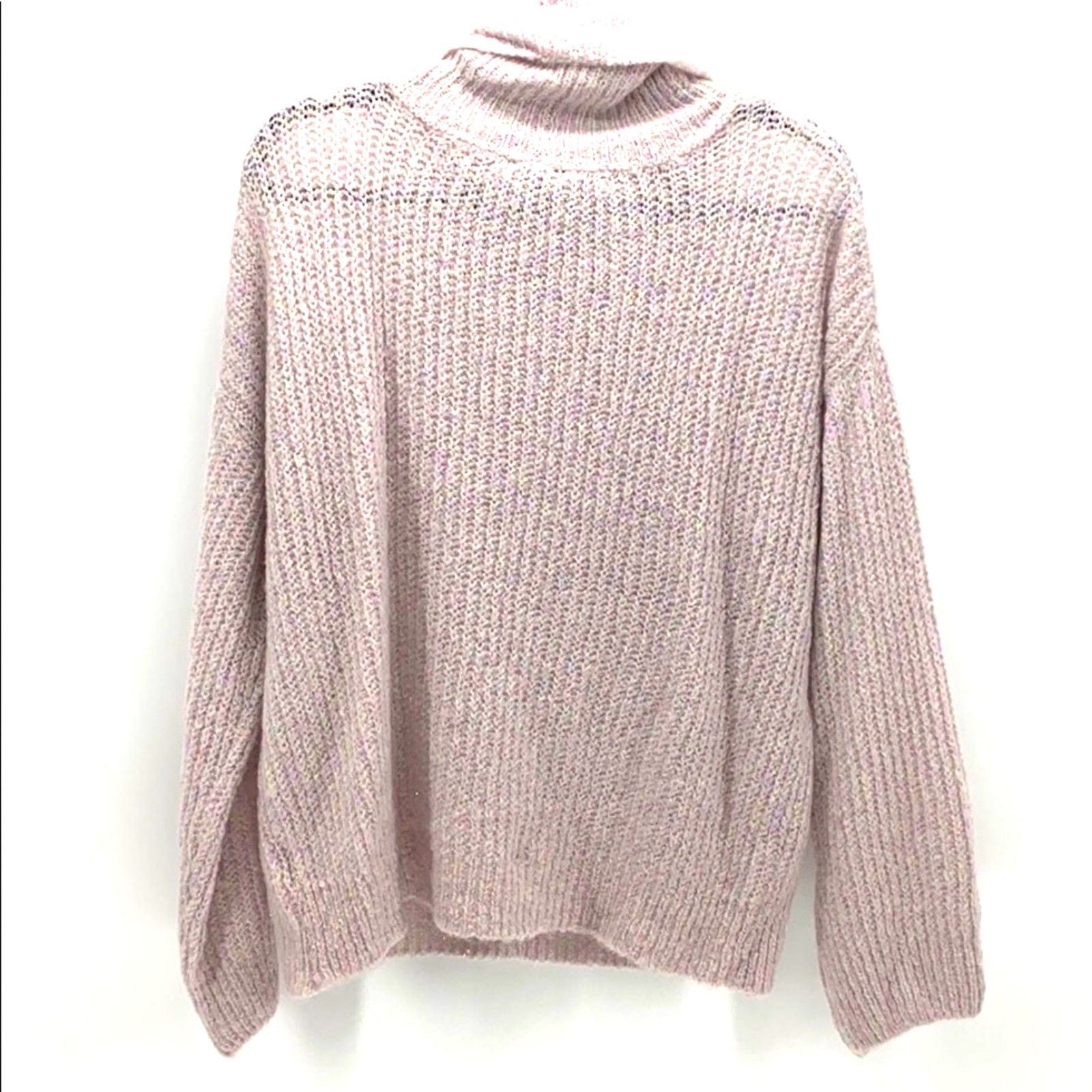Express Express cowl lavender light metallic sheen oversized cozy Size S / US 4 / IT 40 - 2 Thumbnail