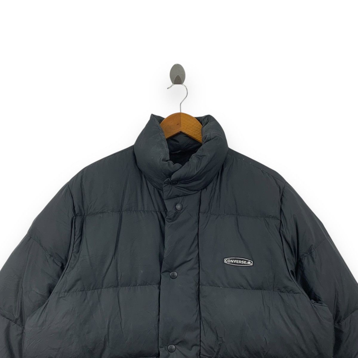 Converse Vintage CONVERSE ALL STAR Puffer Winter Outdoor Parka Jacket Size M / US 6-8 / IT 42-44 - 2 Thumbnail