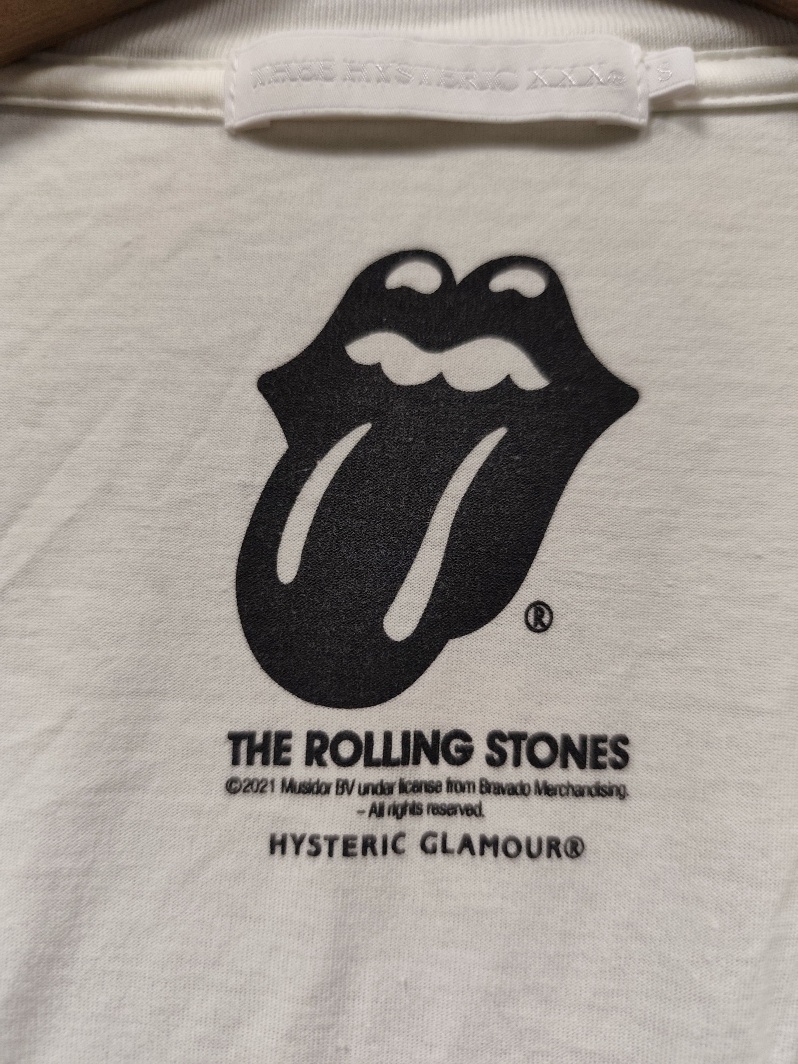 Hysteric Glamour × Japanese Brand × The Rolling Stones Hysteric glamour x The Rolling Stones Tee Size US S / EU 44-46 / 1 - 7 Thumbnail