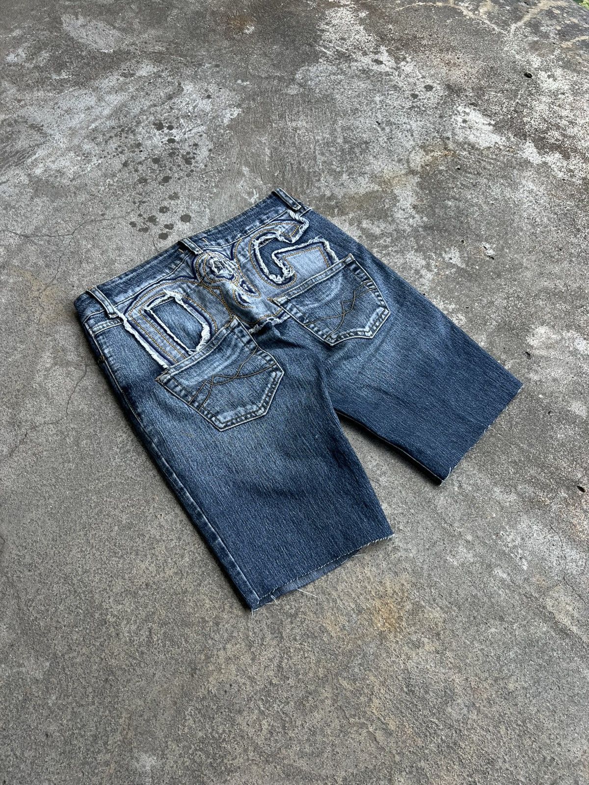 Dolce & Gabbana Crazy Vintage Dolce & Gabbana Big Logo Shorts Y2k Hysteric Size 28" / US 6 / IT 42 - 2 Thumbnail