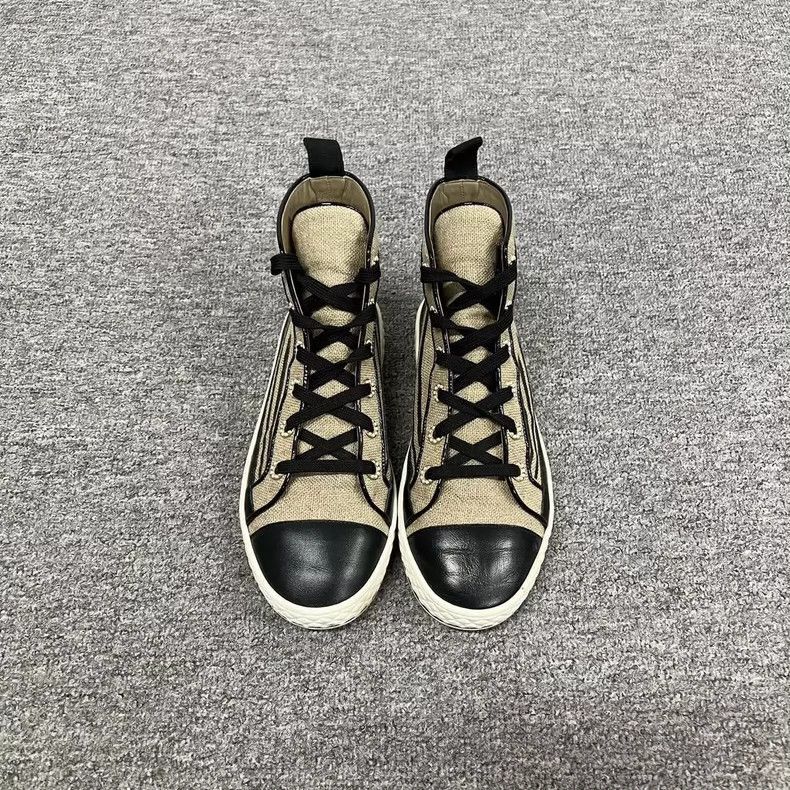 Chanel Chanel Double C Canvas Sneakers Size 37.5 -2505 Size US 7.5 / EU 40-41 - 3 Thumbnail
