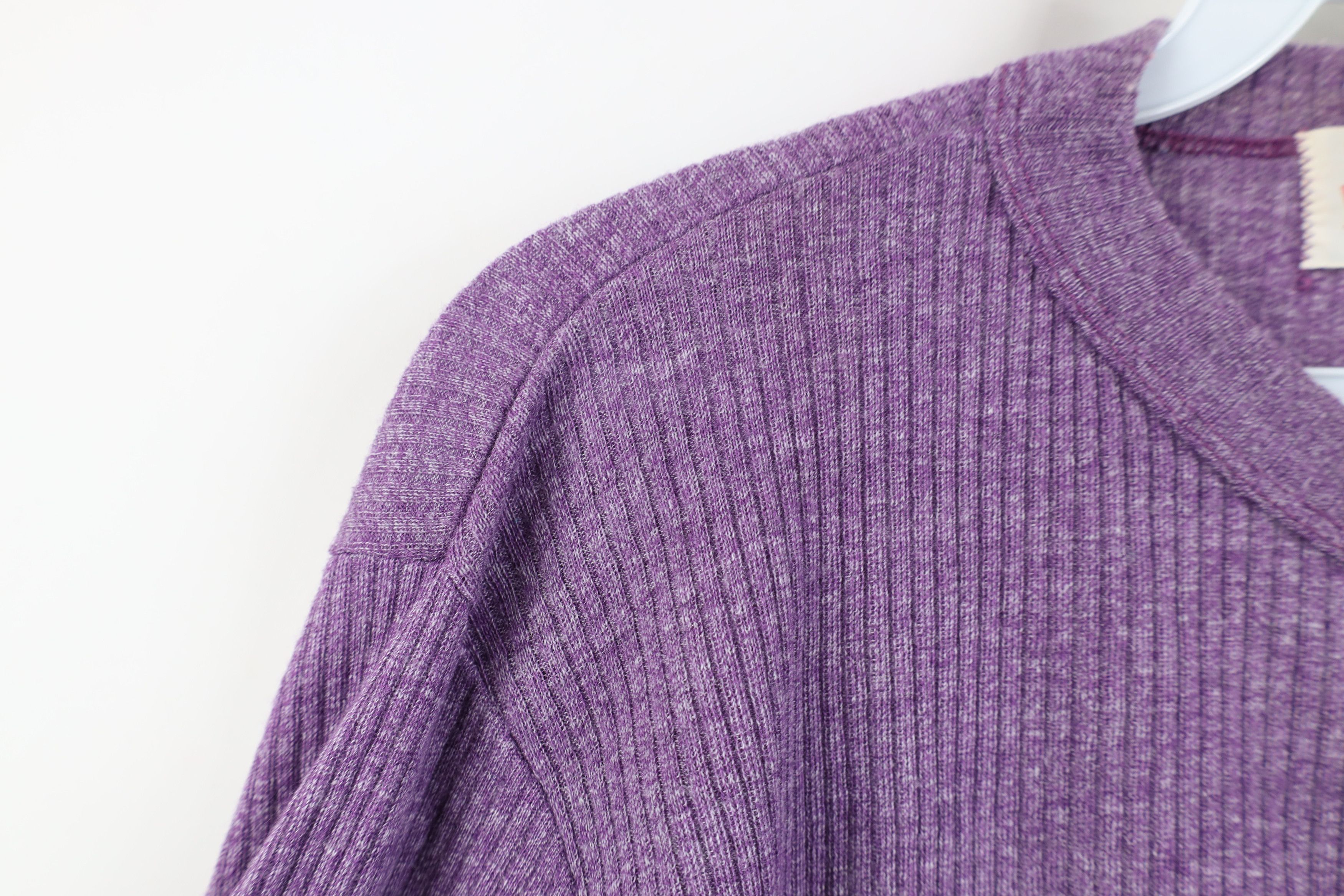 Vintage Vintage 60s Streetwear Ribbed Knit Lightweight Zip Sweater Size XL / US 12-14 / IT 48-50 - 7 Thumbnail