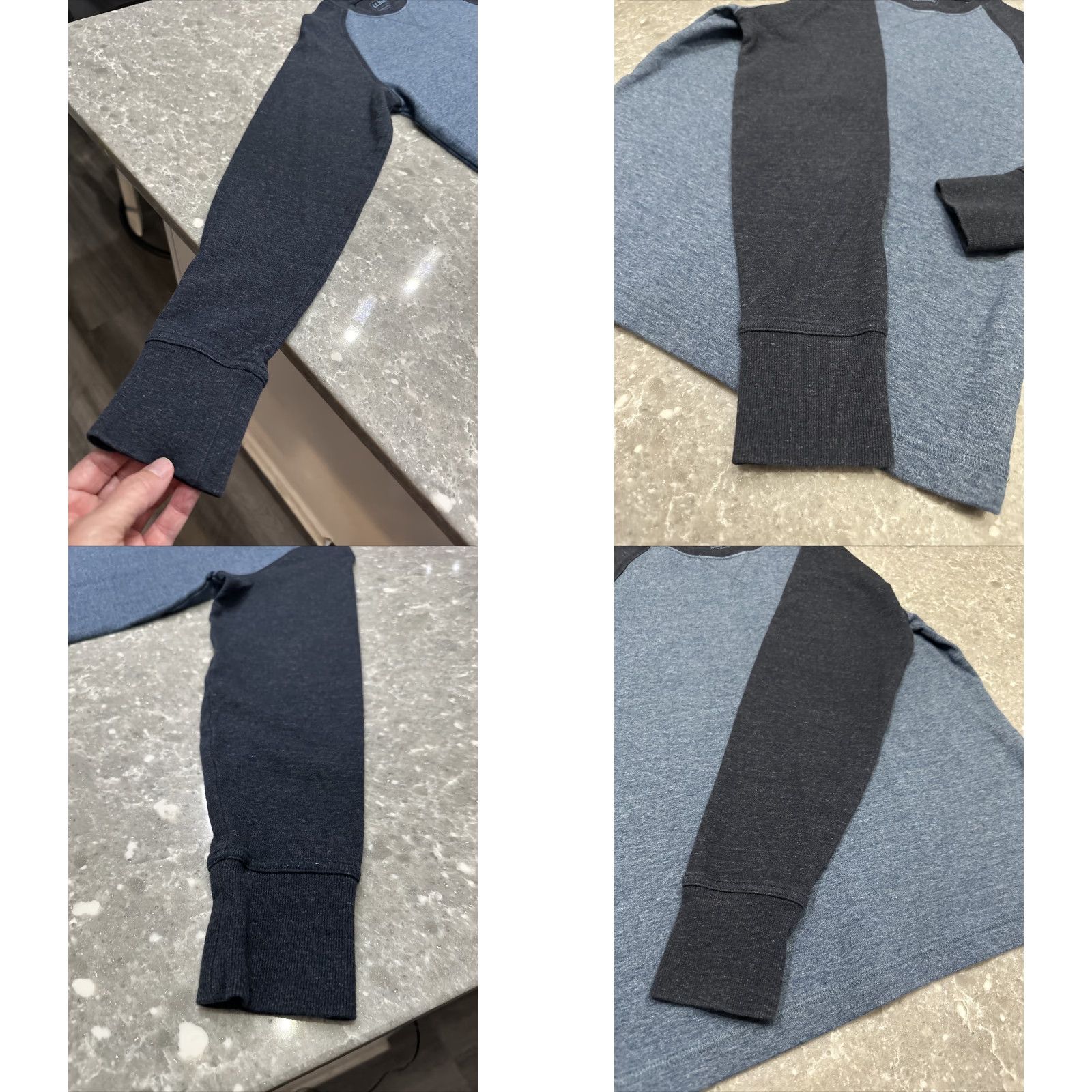 Vintage L.L. Bean Sweater Pullover Men Small Reg Blue Long Sleeve Crew Neck Slightly Fitted Knit Pullover Casual Workwear Size US S / EU 44-46 / 1 - 8 Thumbnail