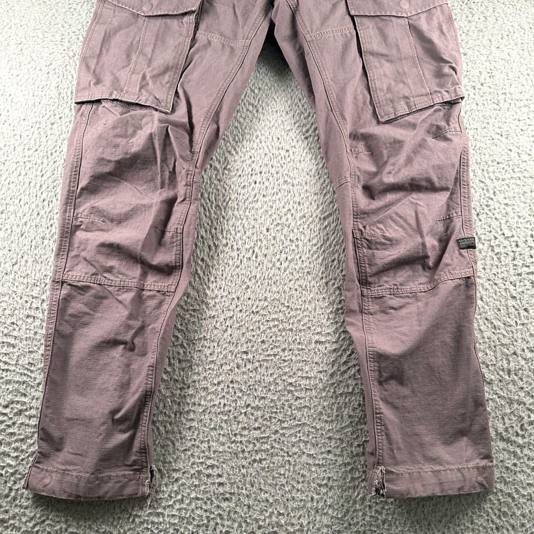 Vintage G Star Raw Cargo Pants Mens 38 34 Rovic Zip 3D Tapered Gray Utility Pockets Size US 38 / EU 54 - 3 Thumbnail