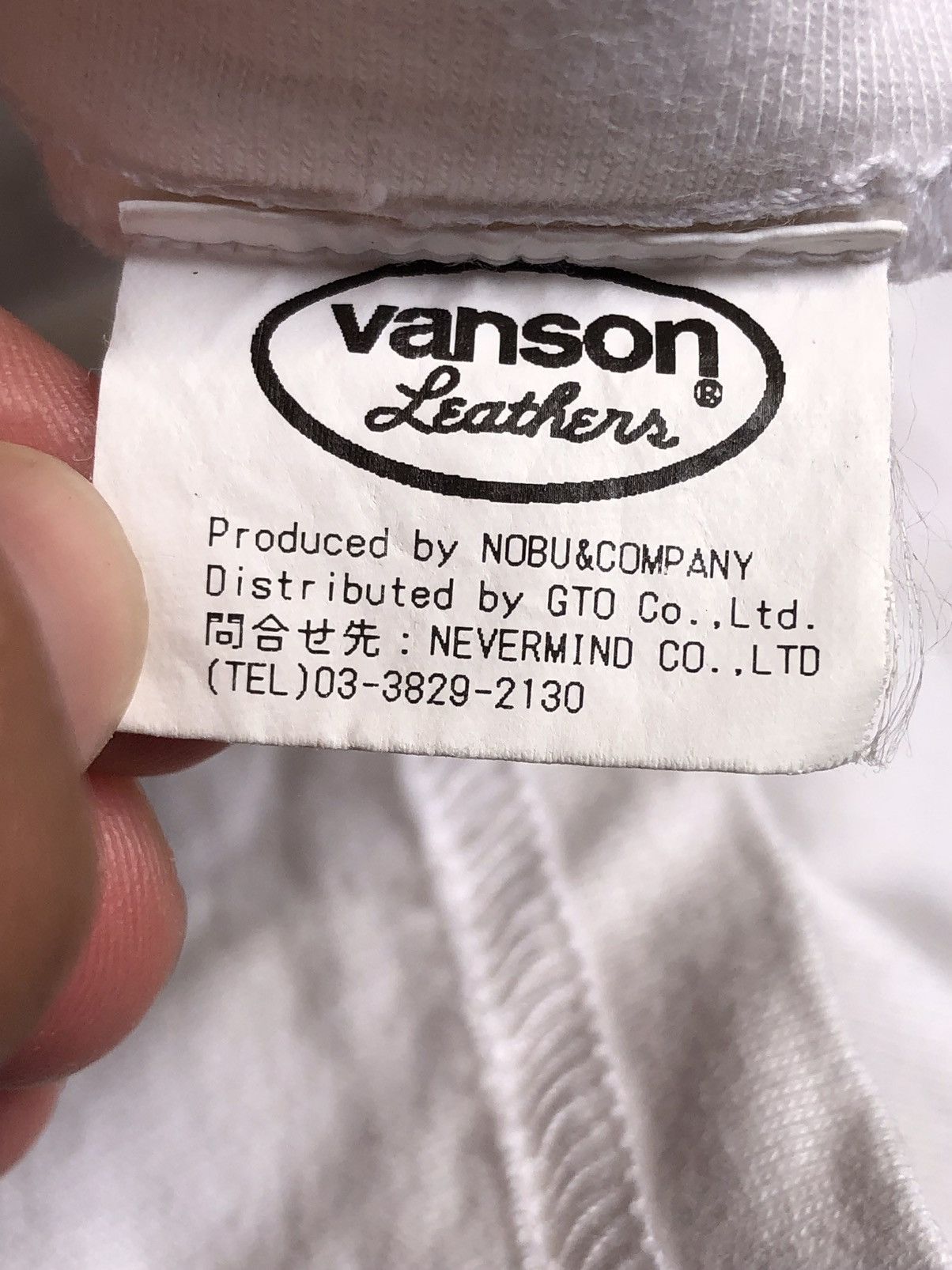 Vanson Leathers Vanson Leathers Skeleton Tee Size US M / EU 48-50 / 2 - 14 Thumbnail