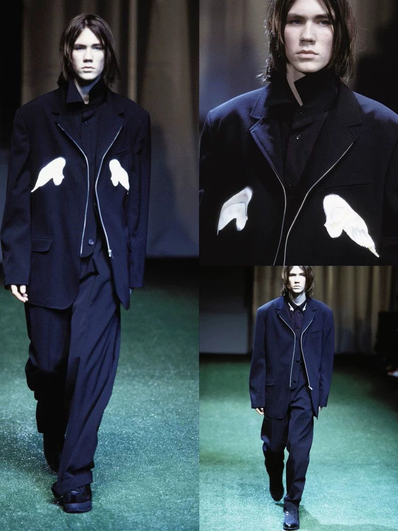 Yohji Yamamoto Yohji Yamamoto 02 AW Zip Buckle Show Wool Jacket 2503-Next Size US L / EU 52-54 / 3 - 2 Thumbnail