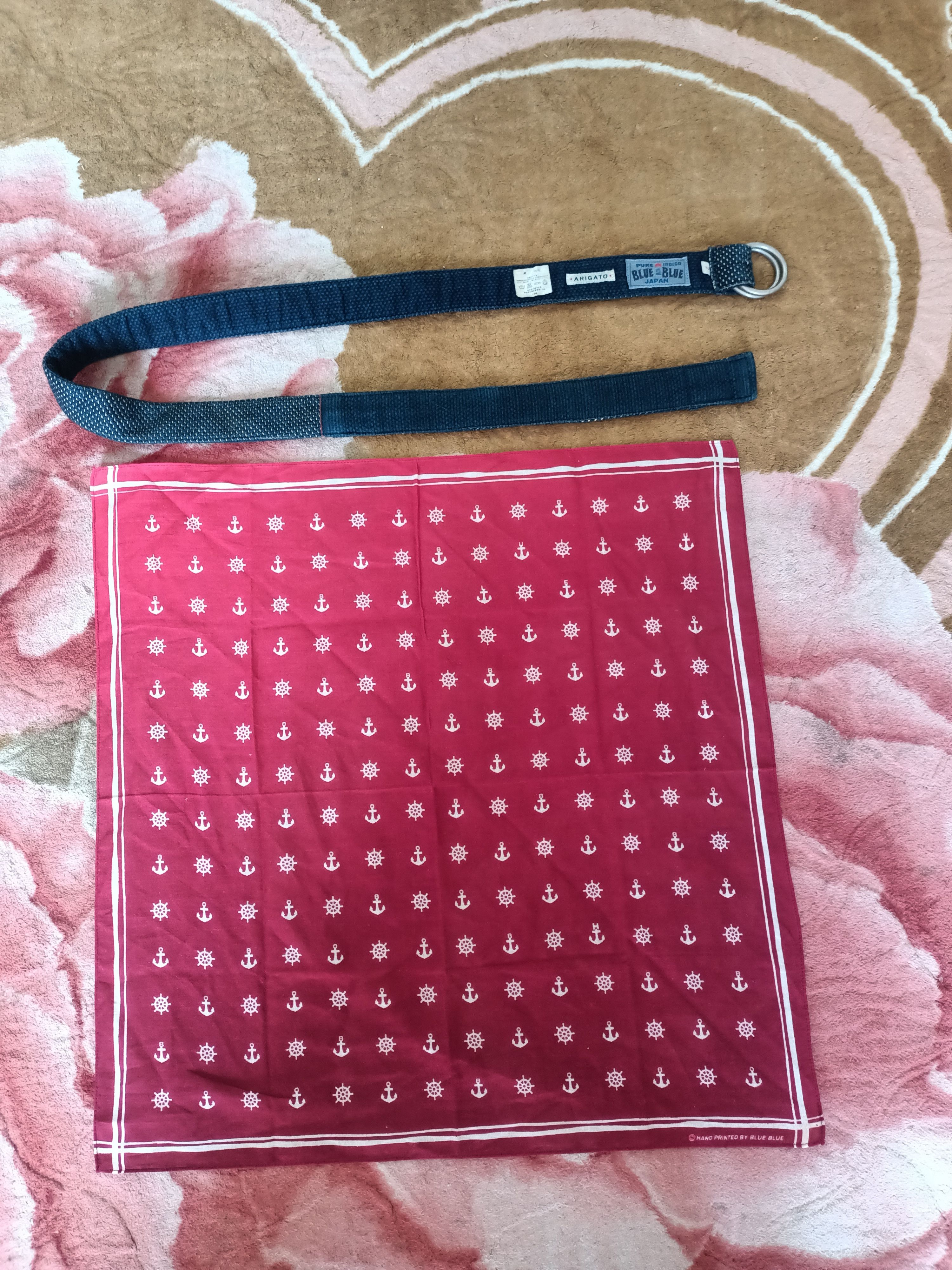 Blue Blue Japan Combo Blue Blue Japan belt/bandana Size ONE SIZE - 1 Thumbnail