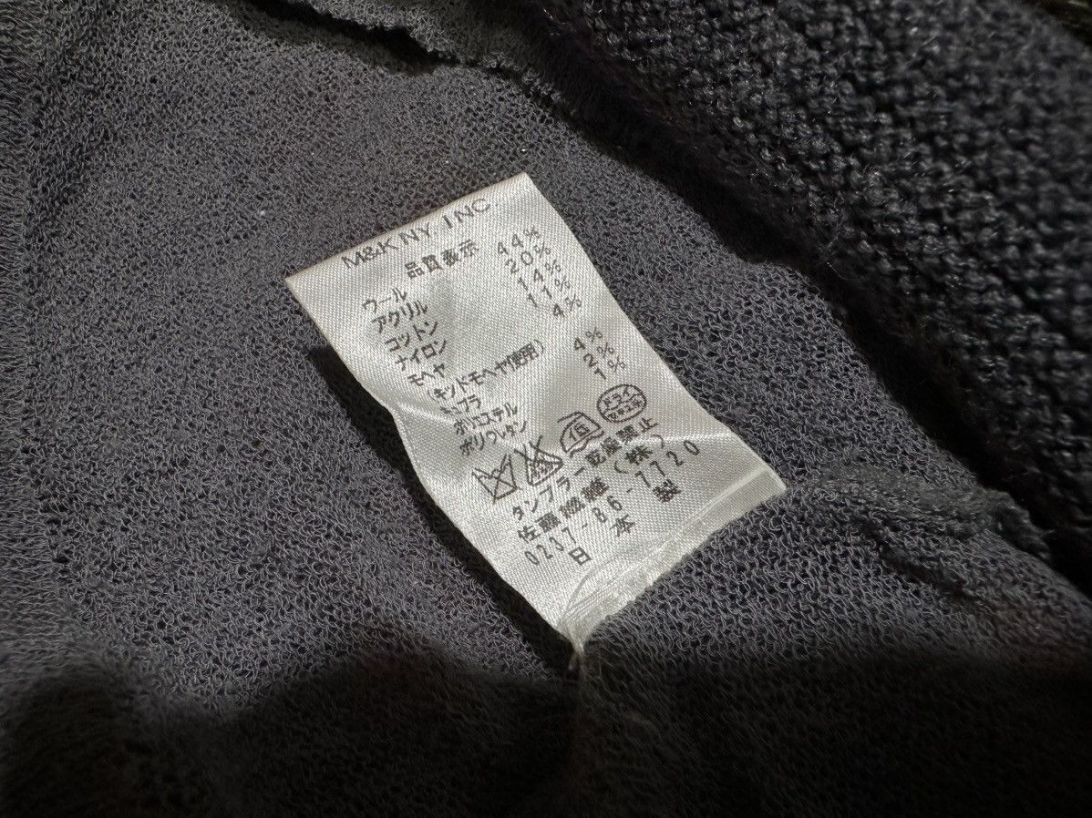 Japanese Brand 🔥Rare Vintage M.&Kyoko Double Layer Mesh Knit Sweater Size US S / EU 44-46 / 1 - 14 Thumbnail