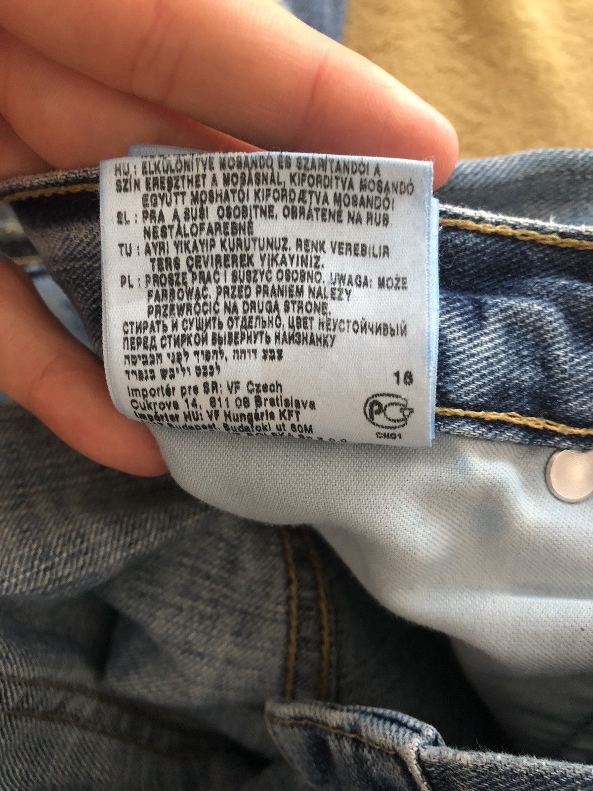 Lee LEE RIPLEY DENIM VINTAGE QUALITY JEANS PANTS Size US 32 / EU 48 - 9 Thumbnail