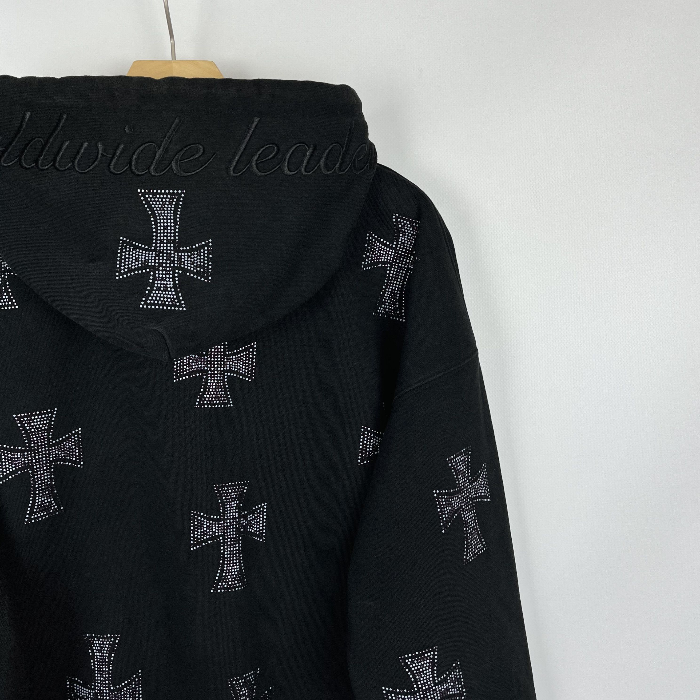Unknown London Unknown London Saint Row Cross Full Zip Hoodie Size US S / EU 44-46 / 1 - 18 Thumbnail