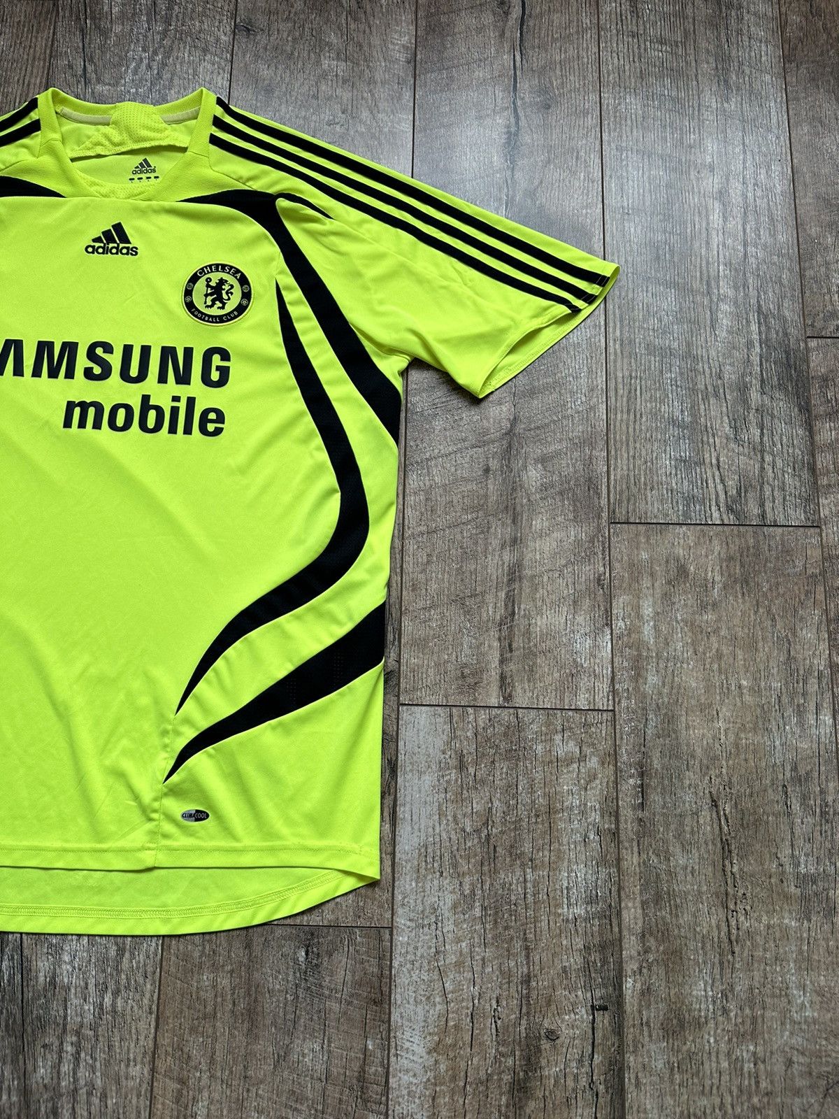 Adidas 2007/08 Adidas Chelsea FC Third Kit Football Jersey Size US L / EU 52-54 / 3 - 4 Thumbnail