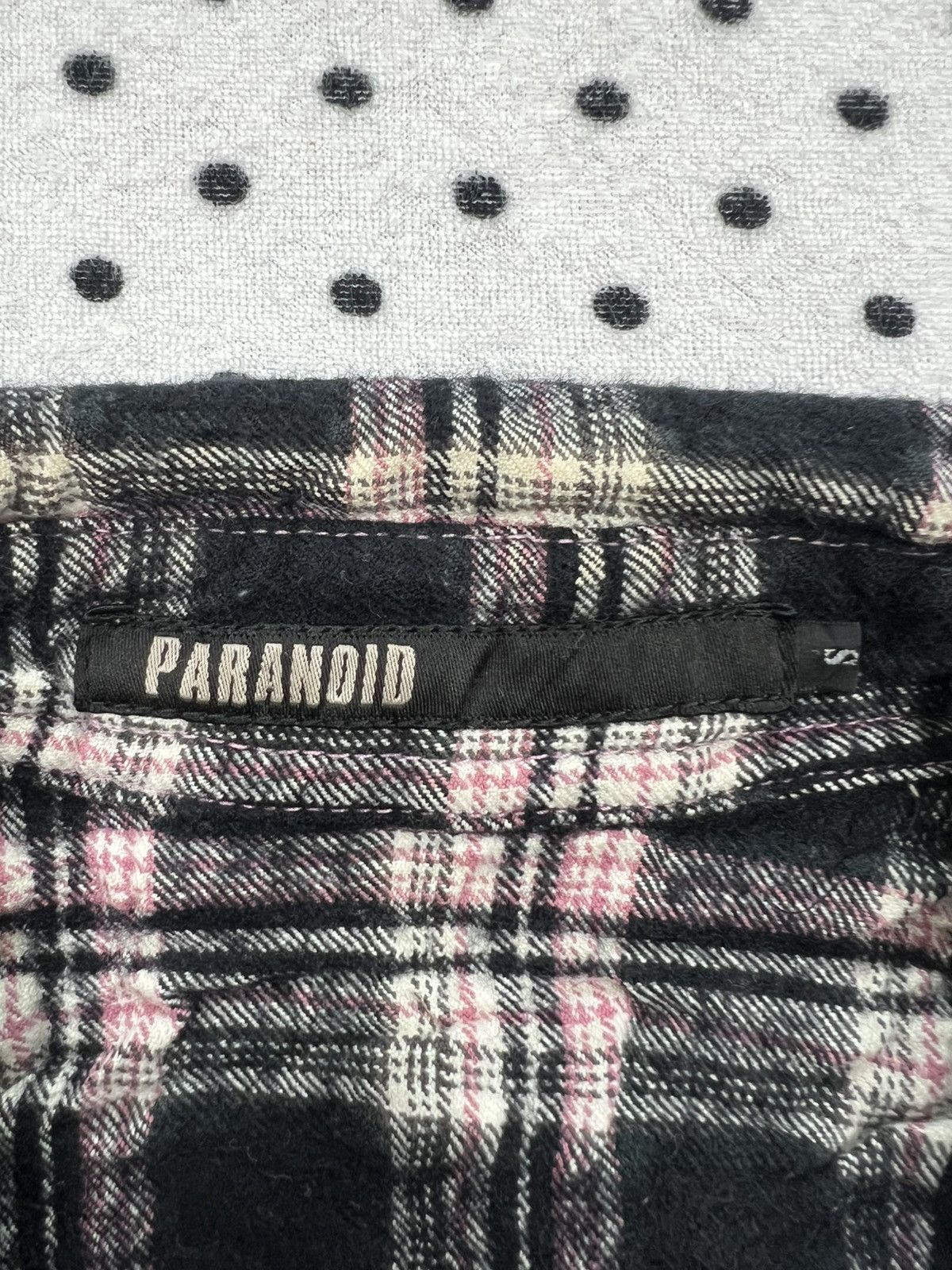 Japanese Brand Paranoid Plaid Western Shirt Size XS / US 0-2 / IT 36-38 - 9 Thumbnail