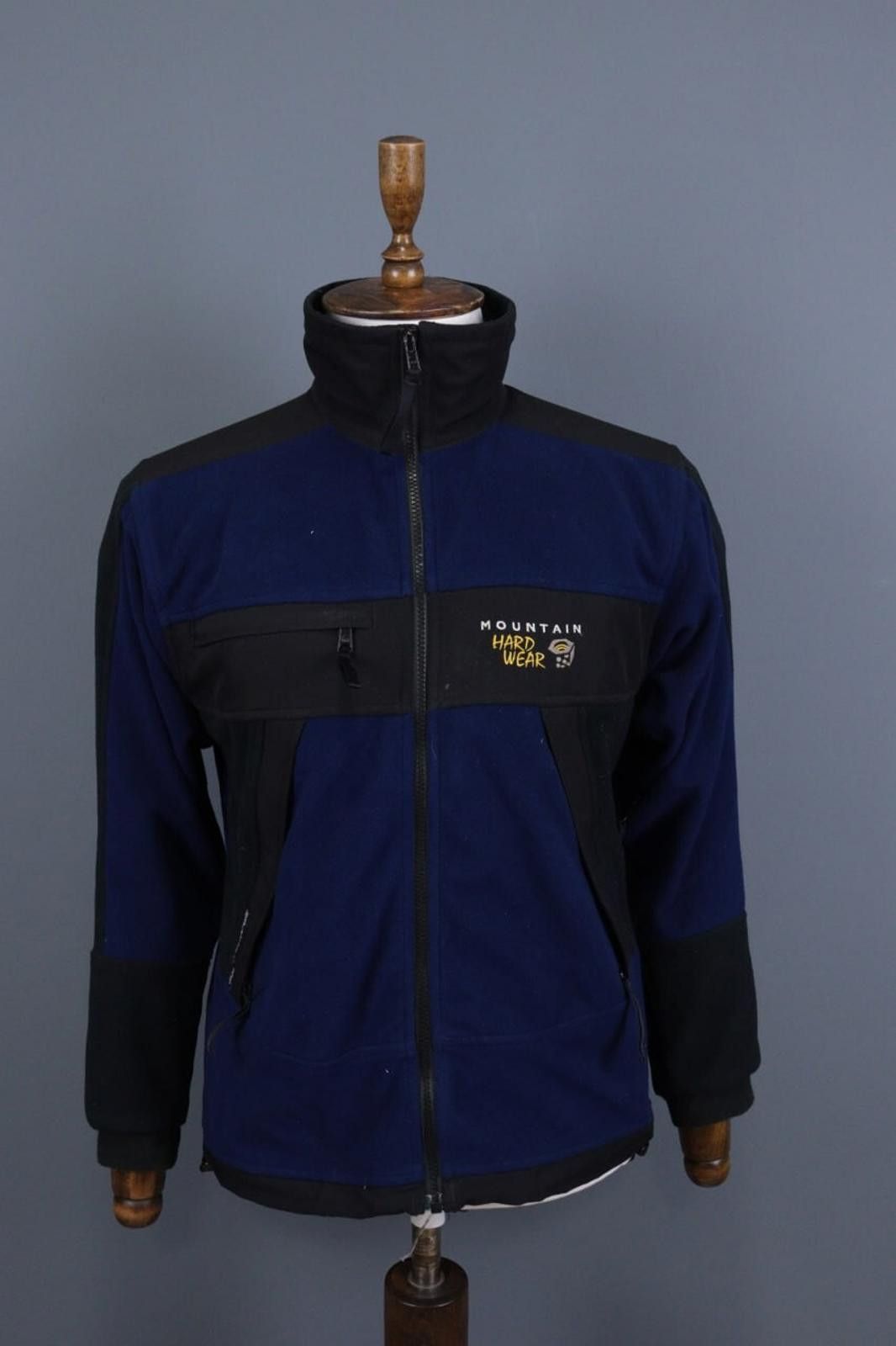 Mountain Hardwear Mountain Hardwear Blue / Black Fleece Track Jacket Size S Size US S / EU 44-46 / 1 - 1 Thumbnail