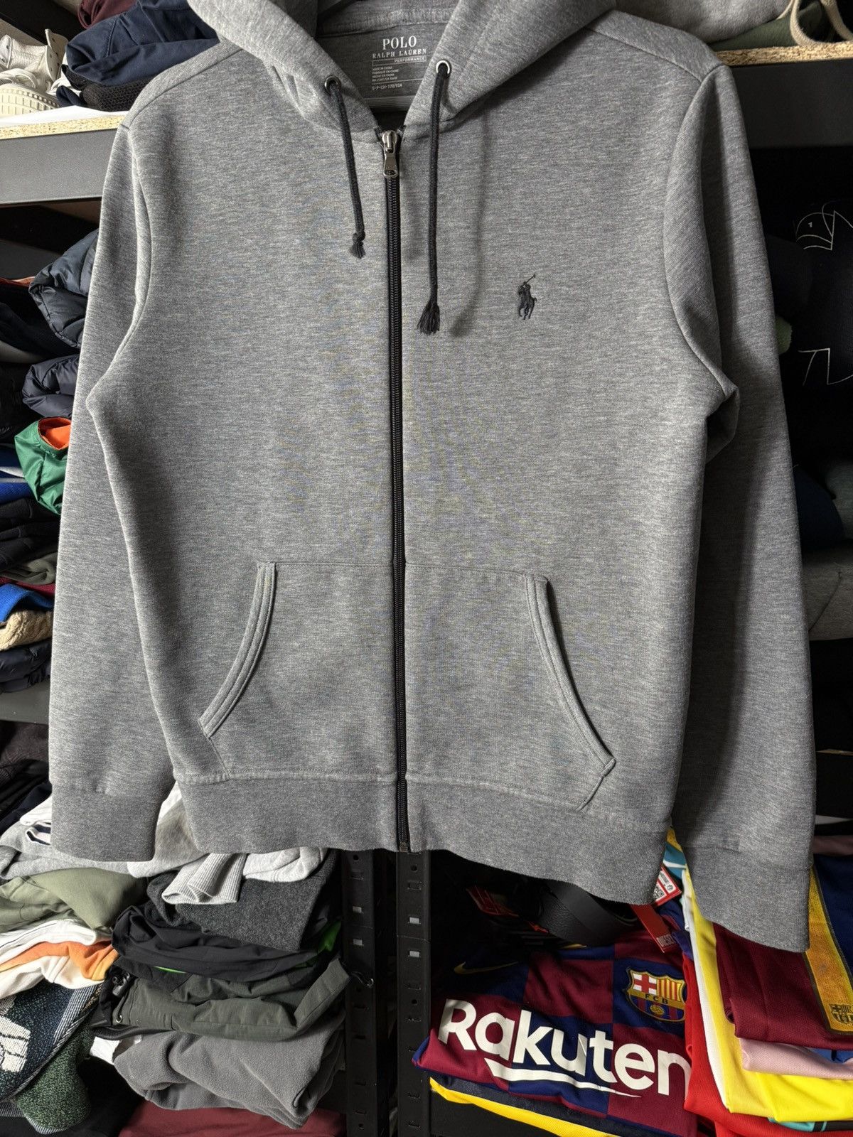 Polo Ralph Lauren Polo Ralph Lauren Zip Hoodie Gray Full Zip Sweatshirt Logo Size US S / EU 44-46 / 1 - 3 Thumbnail