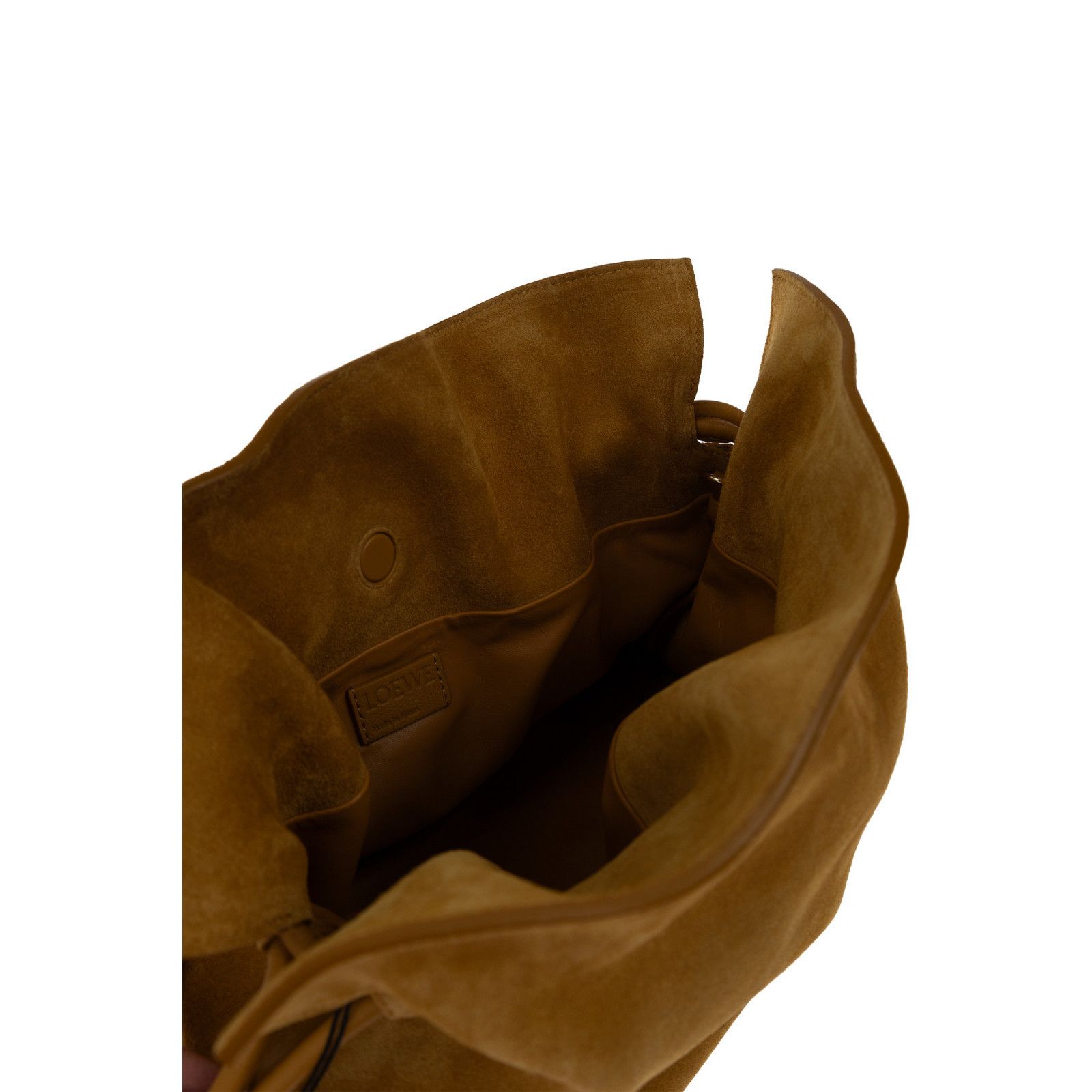 Loewe LOEWE Medium Flamenco Clutch Ochre Suede Clutch New & Authen Size ONE SIZE - 3 Thumbnail