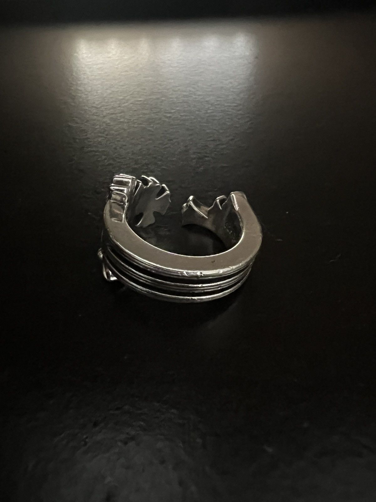 Chrome Hearts Cross Curve Ring Size 9.5 US Size ONE SIZE - 4 Thumbnail