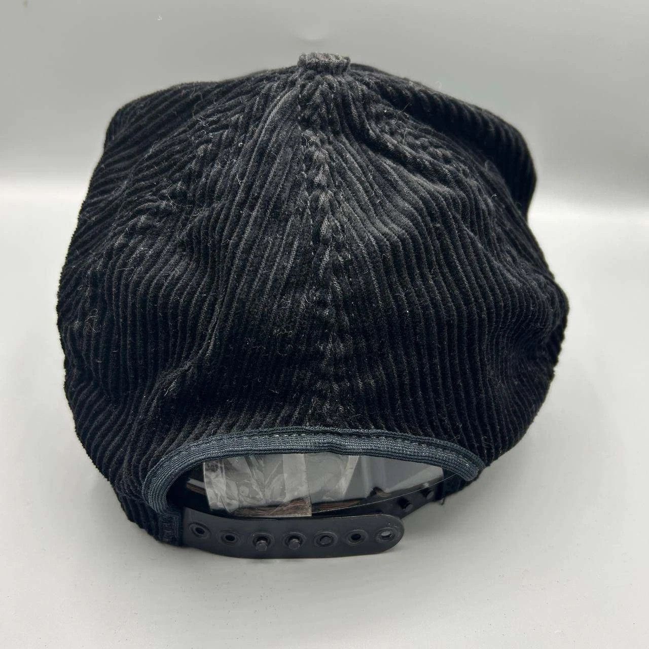 Other Pioneer Eclipse Hat Men Black Corduroy Embroidered Snap Back Size ONE SIZE - 6 Thumbnail