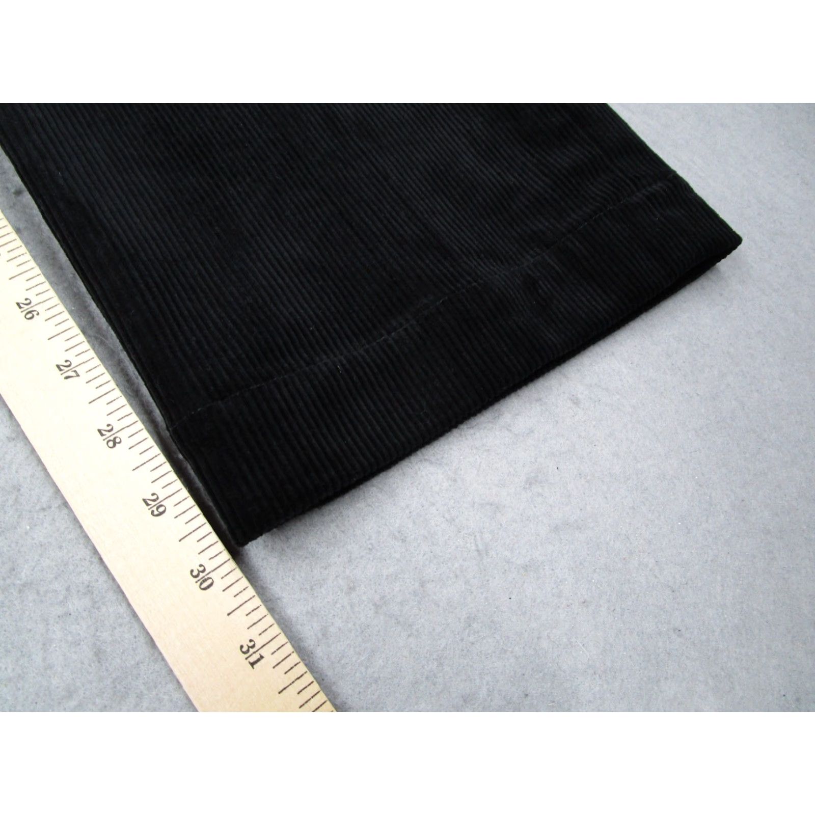 Polo Ralph Lauren Polo Ralph Lauren Dress Pants Mens 40x30 Black Corduroy Classic Fit Stretch Size US L / EU 52-54 / 3 - 3 Thumbnail