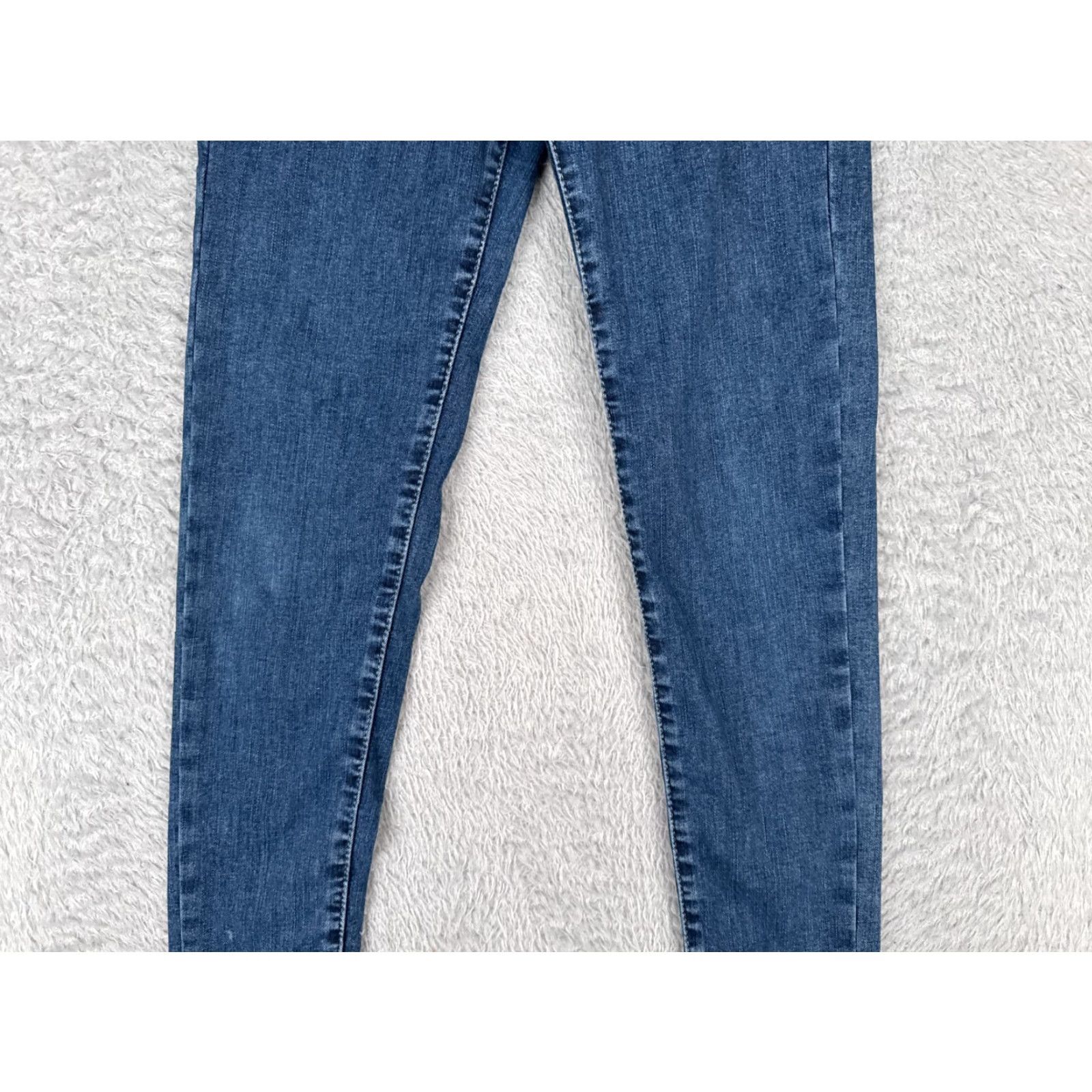 Levi's Levi's Women's Jeans 26 Blue Mile High Super Skinny Denim 23x28 Retro Size 26" / US 2 / IT 38 - 3 Thumbnail