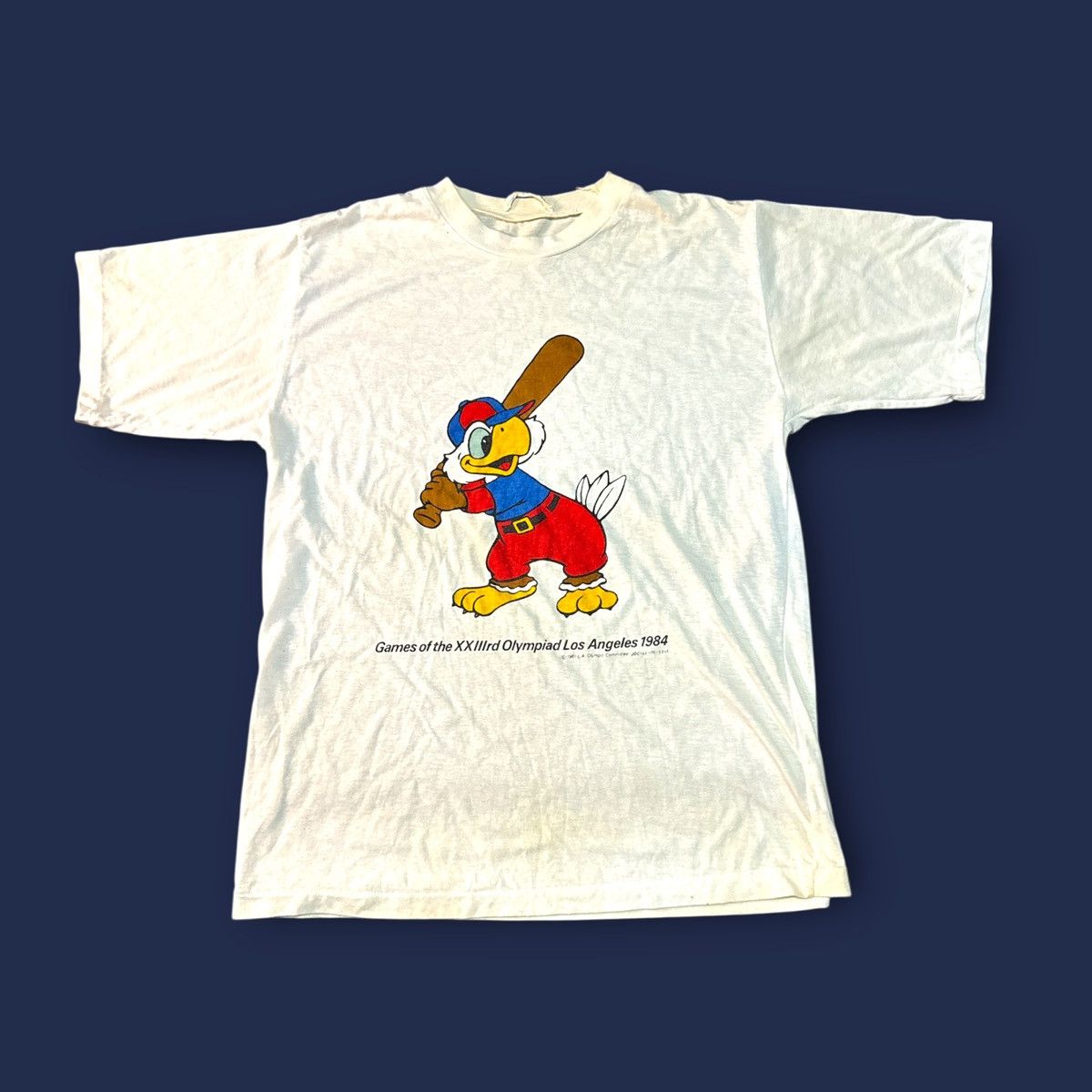 Vintage VINTAGE 81 OLYMPIC USA PROMO TSHIRT Size US S / EU 44-46 / 1 - 1 Thumbnail