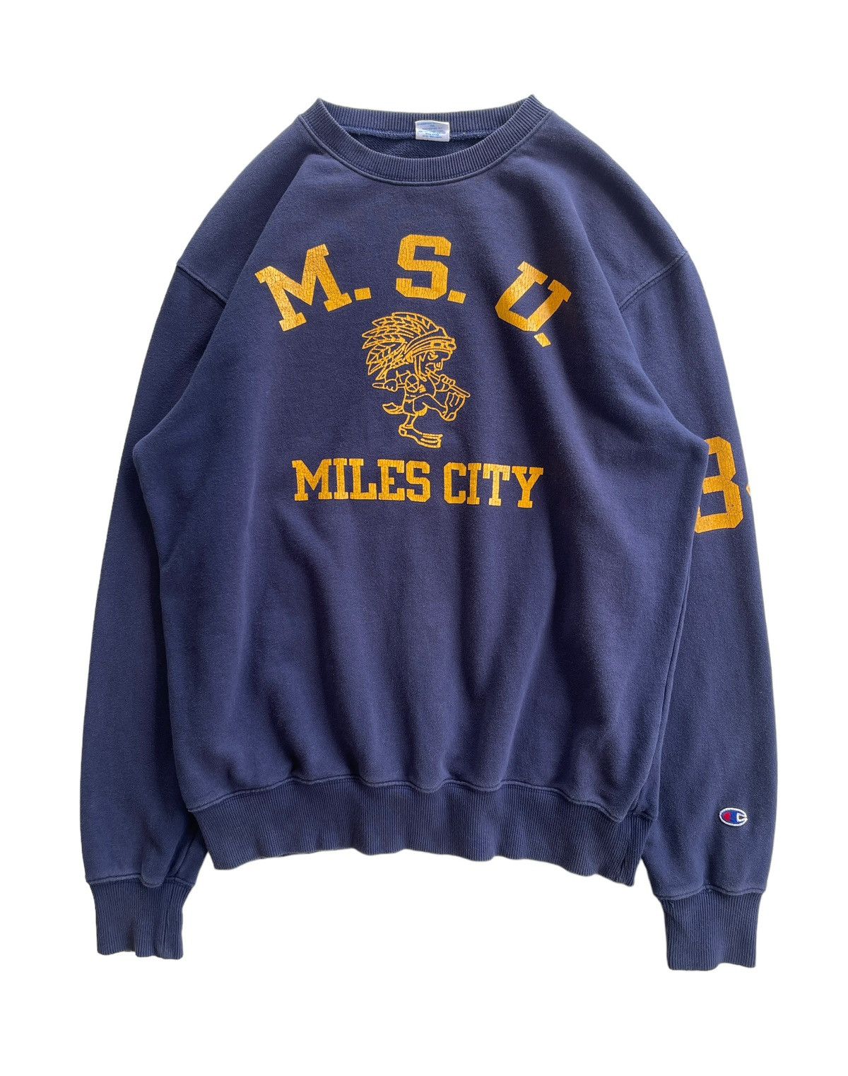 Vintage 90s Champion MSU Miles City Sweatshirt