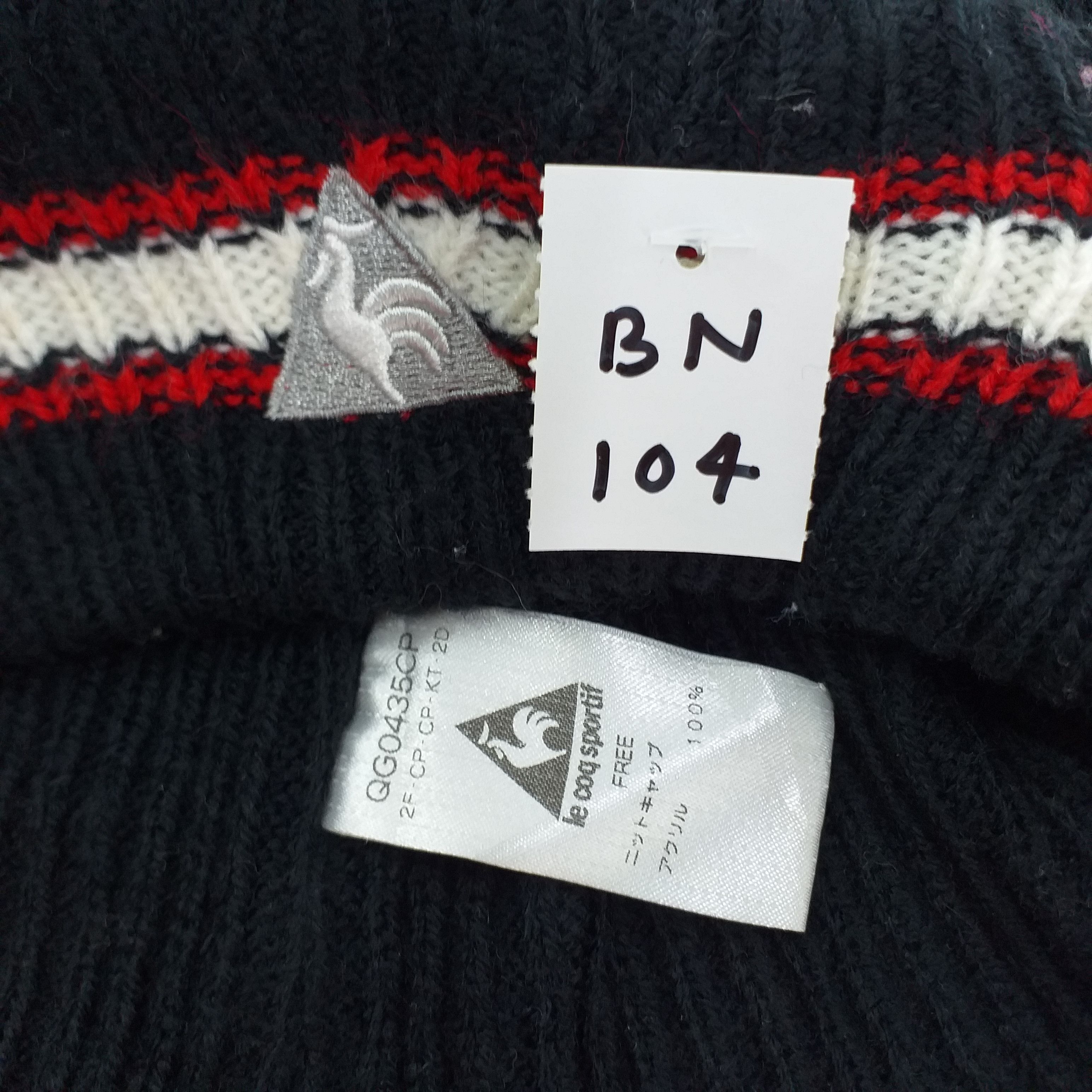 Le Coq Sportif Le Coq Sportif Plain Snow Cap Hat Beanie -BN104 Size ONE SIZE - 4 Thumbnail