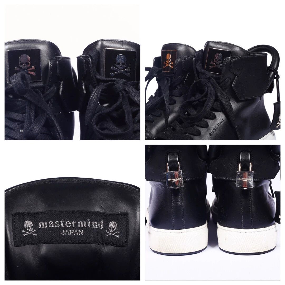 Mastermind Japan mmj x Buscemi 125MM High Top 42 like new Size US 9 / EU 42 - 8 Thumbnail