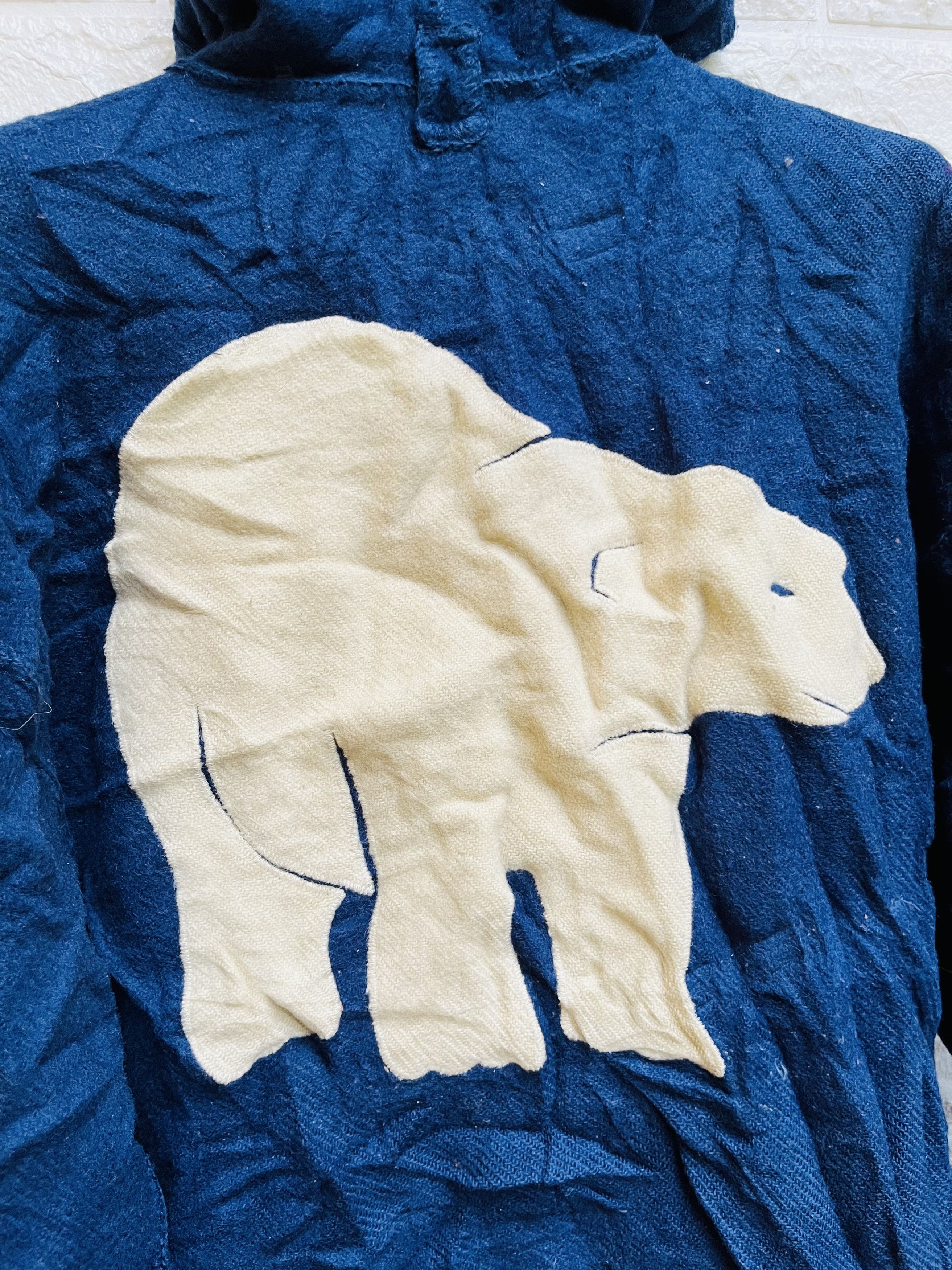 Japanese Brand × Vintage Vintage Laparka White Bear Japanese Designer Fashion Size US M / EU 48-50 / 2 - 6 Thumbnail