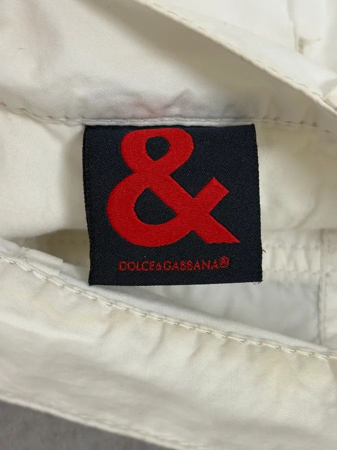 Dolce & Gabbana AW2004 Dolce & Gabbana White Nylon Cargo Pants Size US 30 / EU 46 - 13 Thumbnail