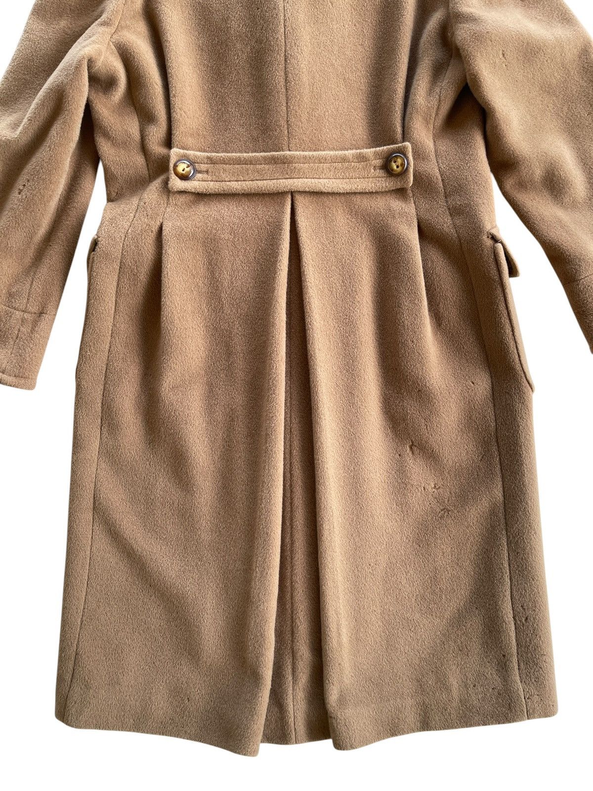 Valentino Valentino Cashmere Camel Coat Size M / US 6-8 / IT 42-44 - 9 Thumbnail