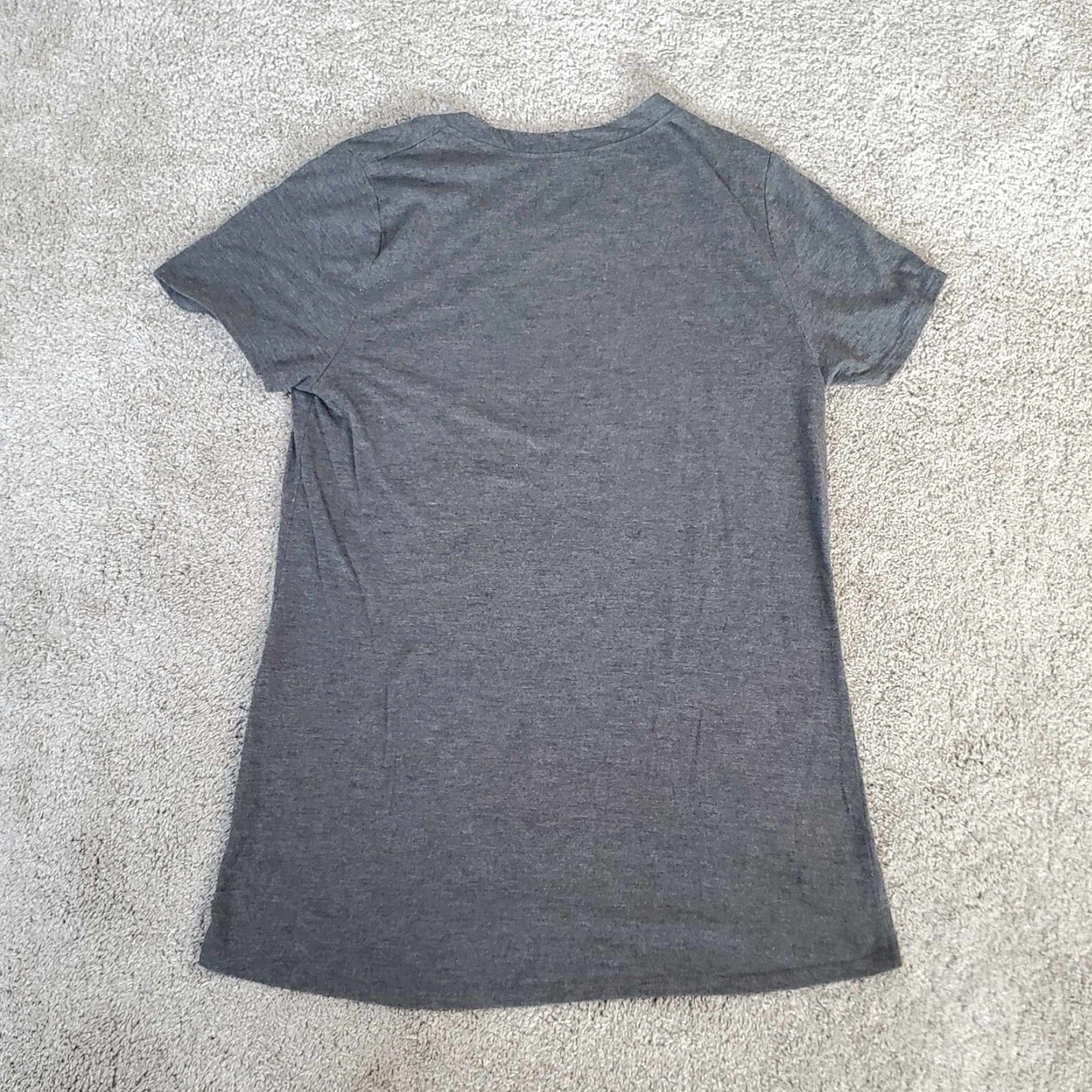 Vintage Jerry Leigh Women’s T Shirt “TACOS POR FAVOR” Gray XL/XG Short Sleeve (16/18) Regular Women T-Shirt Size XL / US 12-14 / IT 48-50 - 7 Thumbnail