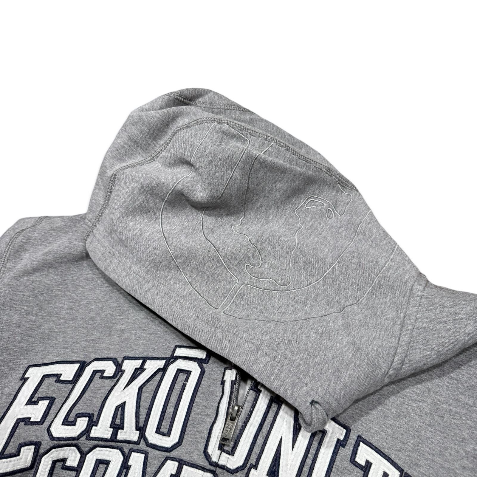 Ecko Unltd. Ecko Unltd. Company Rhino Logo Gray Y2K Zip-Up Hoodie Size US XL / EU 56 / 4 - 3 Thumbnail
