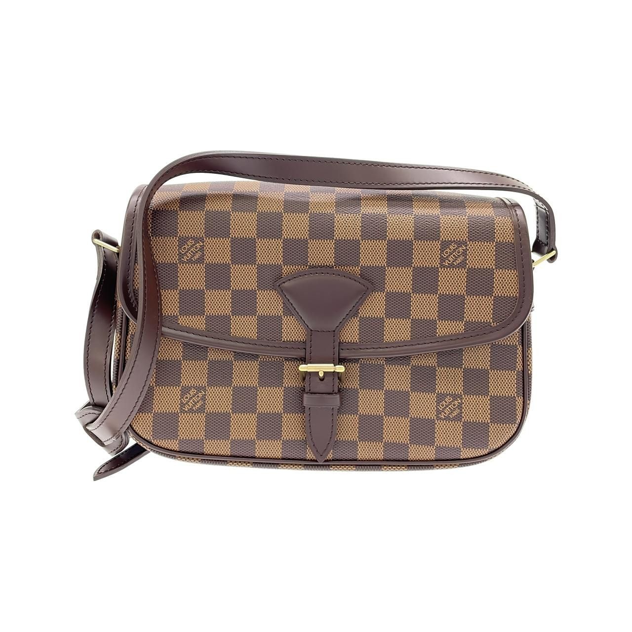Louis Vuitton Louis Vuitton Louis Vuitton Sologne Damier Shoulder Bag Textile Shoulder Bag N48079 DUTY FREE for USA Size ONE SIZE - 1 Thumbnail