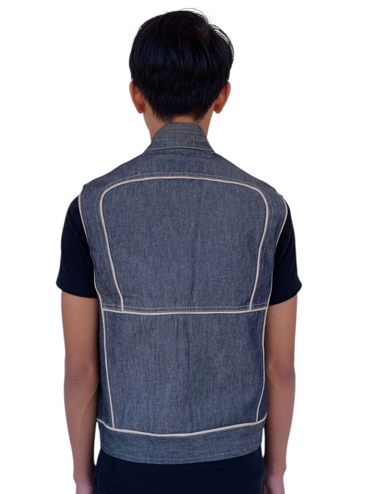 Dsquared2 2000s Dsquared - Heavyweight Cyber Vest Size US M / EU 48-50 / 2 - 2 Thumbnail