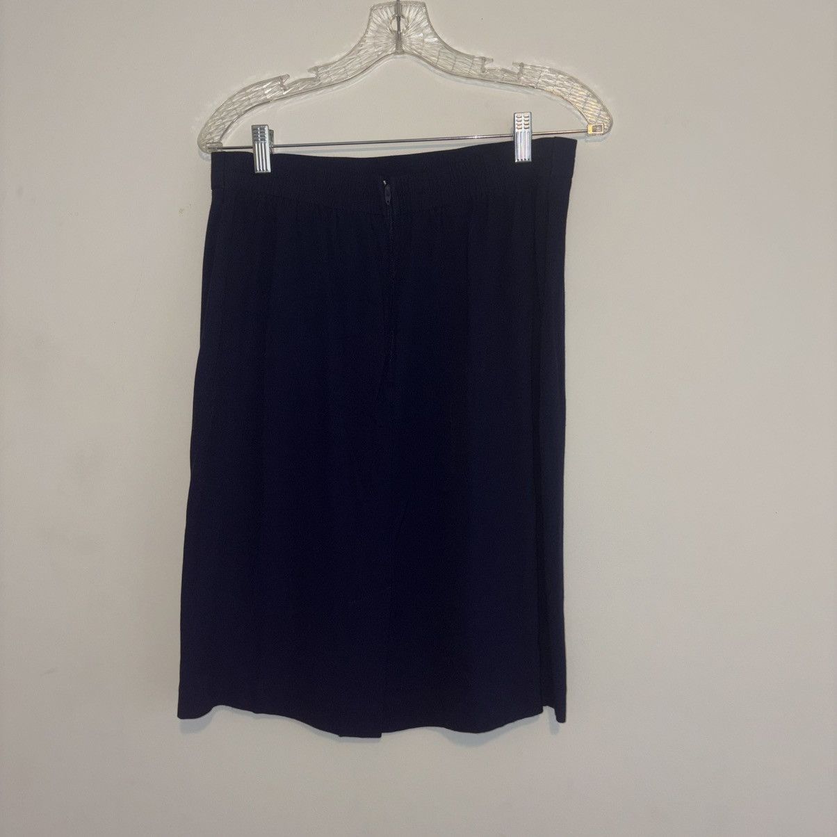 Other Dani Max Navy Blue Knee High Skirt Size 38" / US 16 / IT 52 - 2 Thumbnail