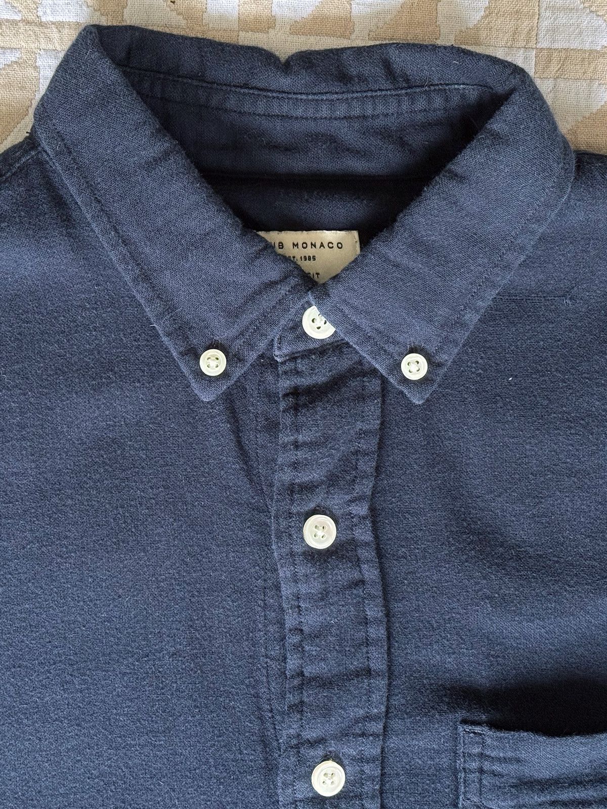 Club Monaco Navy Shirt Size US M / EU 48-50 / 2 - 6 Thumbnail