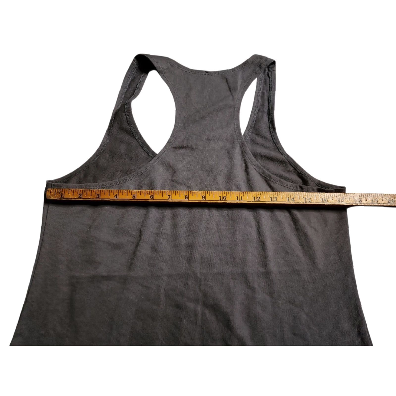 Vintage JOHN LENNON Tank Womens XL Gray Let It Be Lyrics Racerback Music Size XL / US 12-14 / IT 48-50 - 3 Thumbnail