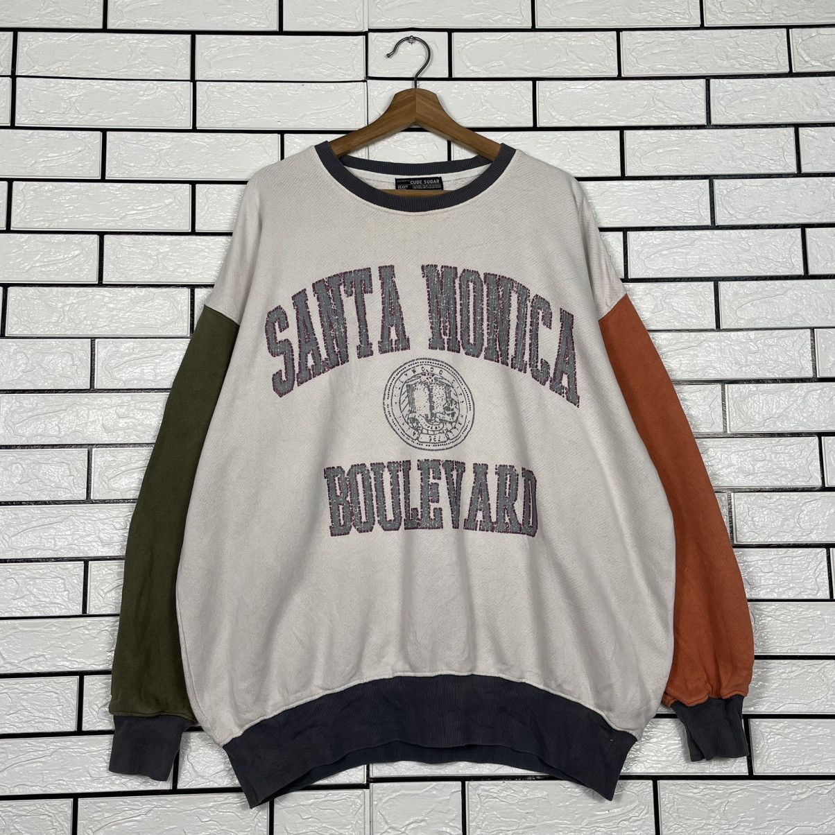Japanese Brand Santa Monica Boulevard Sweatshirt Size US M / EU 48-50 / 2 - 1 Thumbnail
