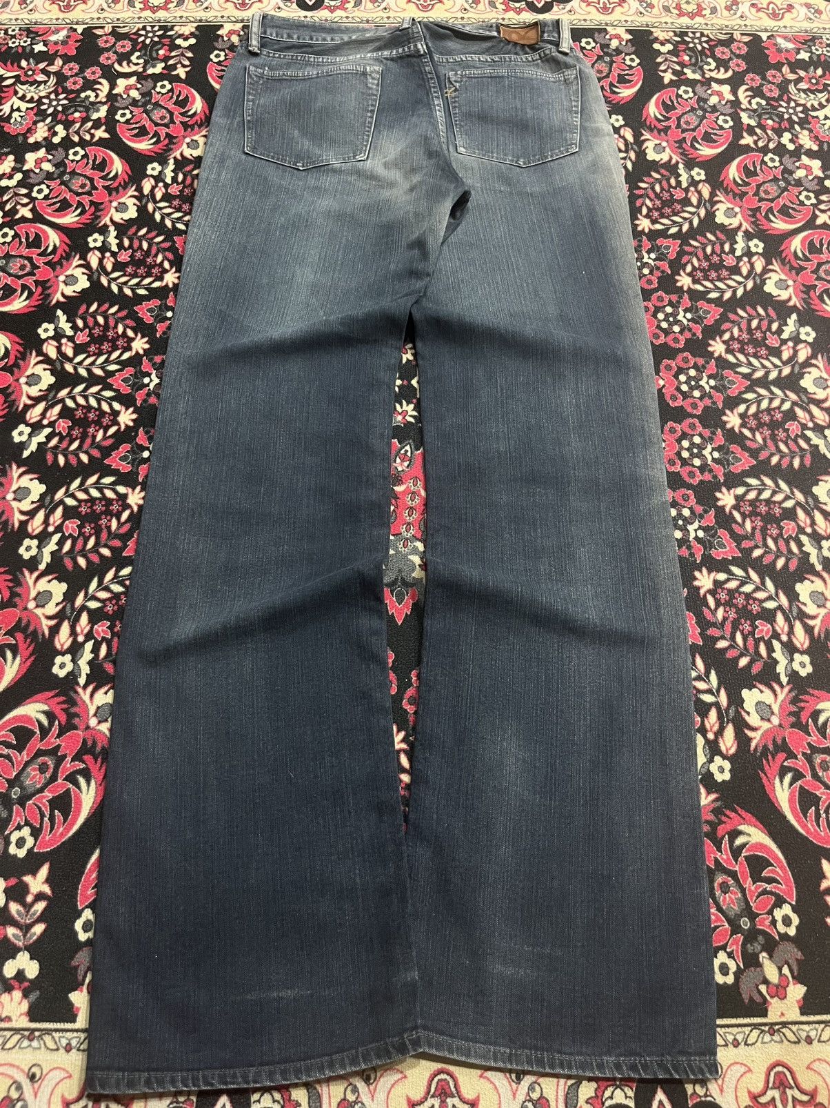45rpm Vintage Japanese Brand 45RPM Dark Sand Washed Straight Jeans Size US 28 / EU 44 - 2 Thumbnail