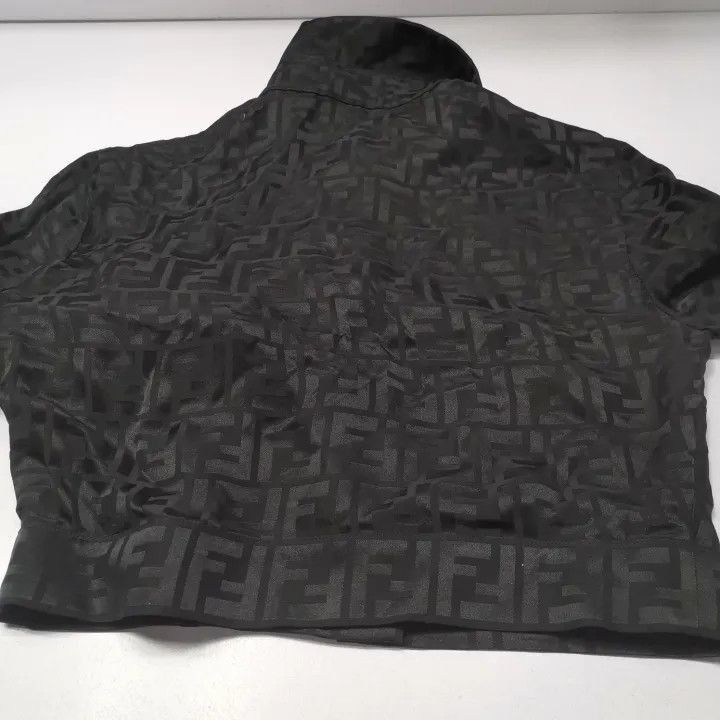 Fendi Fendi Logo Patterned Cropped Long Sleeve Shirt -2508 Size S / US 4 / IT 40 - 9 Thumbnail
