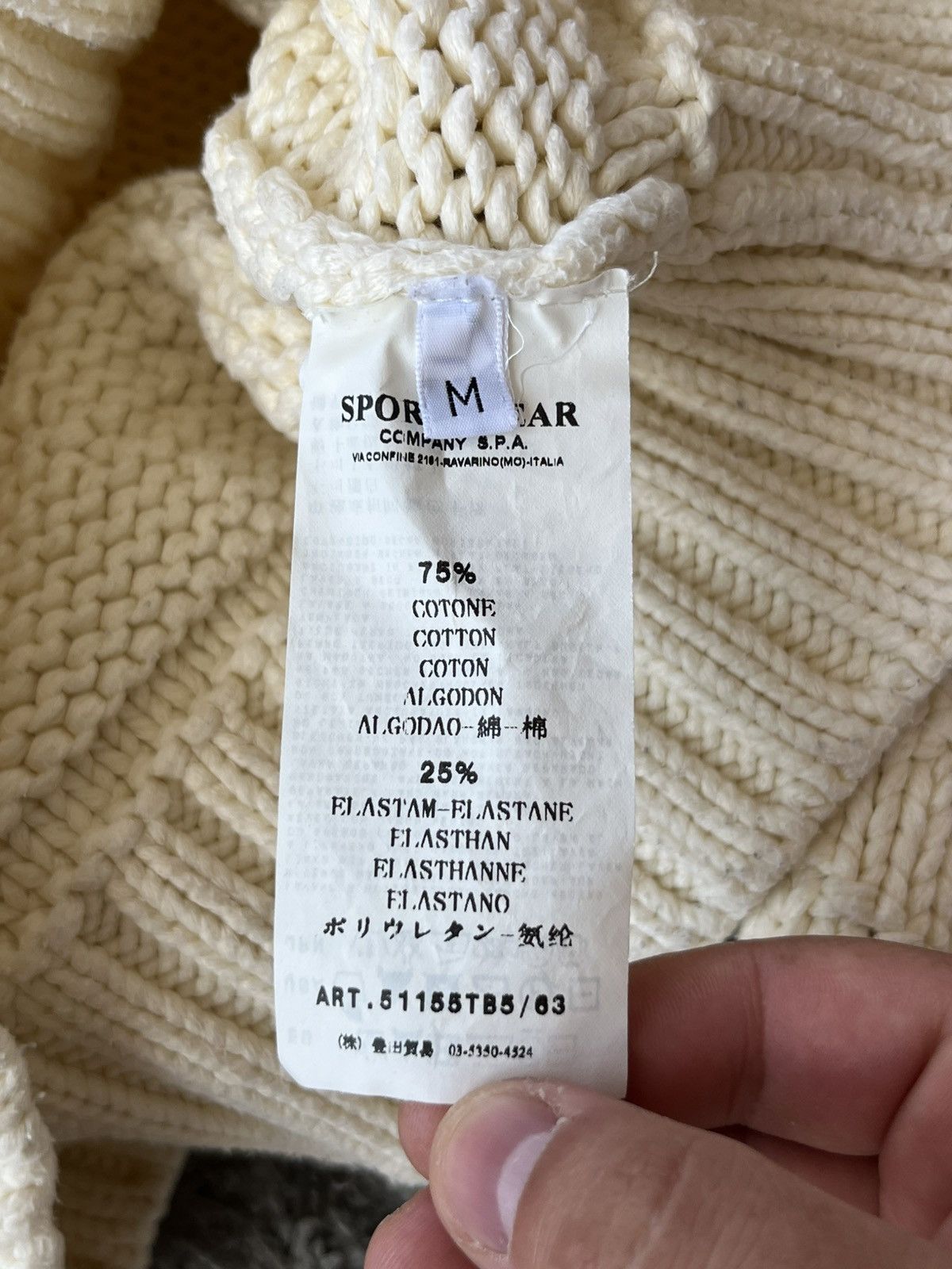 Stone Island Vintage Knitwear Stone Island Hoodie MADE IN ITALY Size US M / EU 48-50 / 2 - 11 Thumbnail