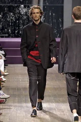 Yohji Yamamoto YOHJI YAMAMOTO Red Thread Linen Jacket Size US M / EU 48-50 / 2 - 2 Thumbnail