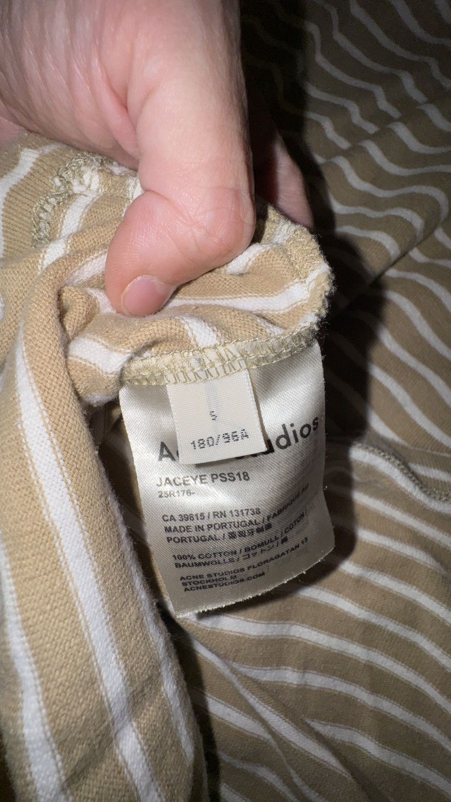 Acne Studios Acne Studios Jaceye Shirt PSS18 Size Small Size US S / EU 44-46 / 1 - 5 Thumbnail