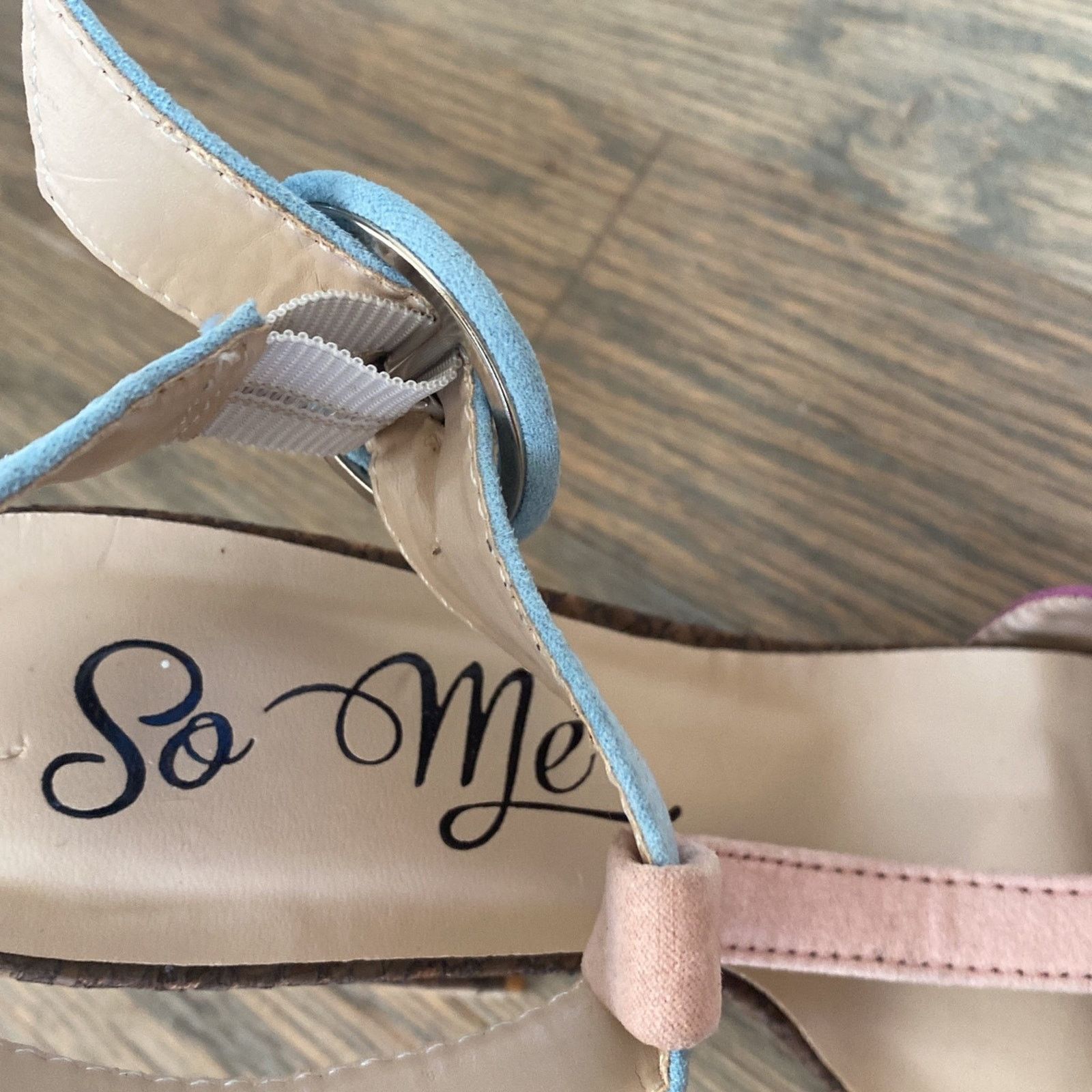 Other Modcloth "Fusion My Mind Heel in Pastel" by So Me Size 6.5 Size US 6.5 / IT 36.5 - 4 Thumbnail