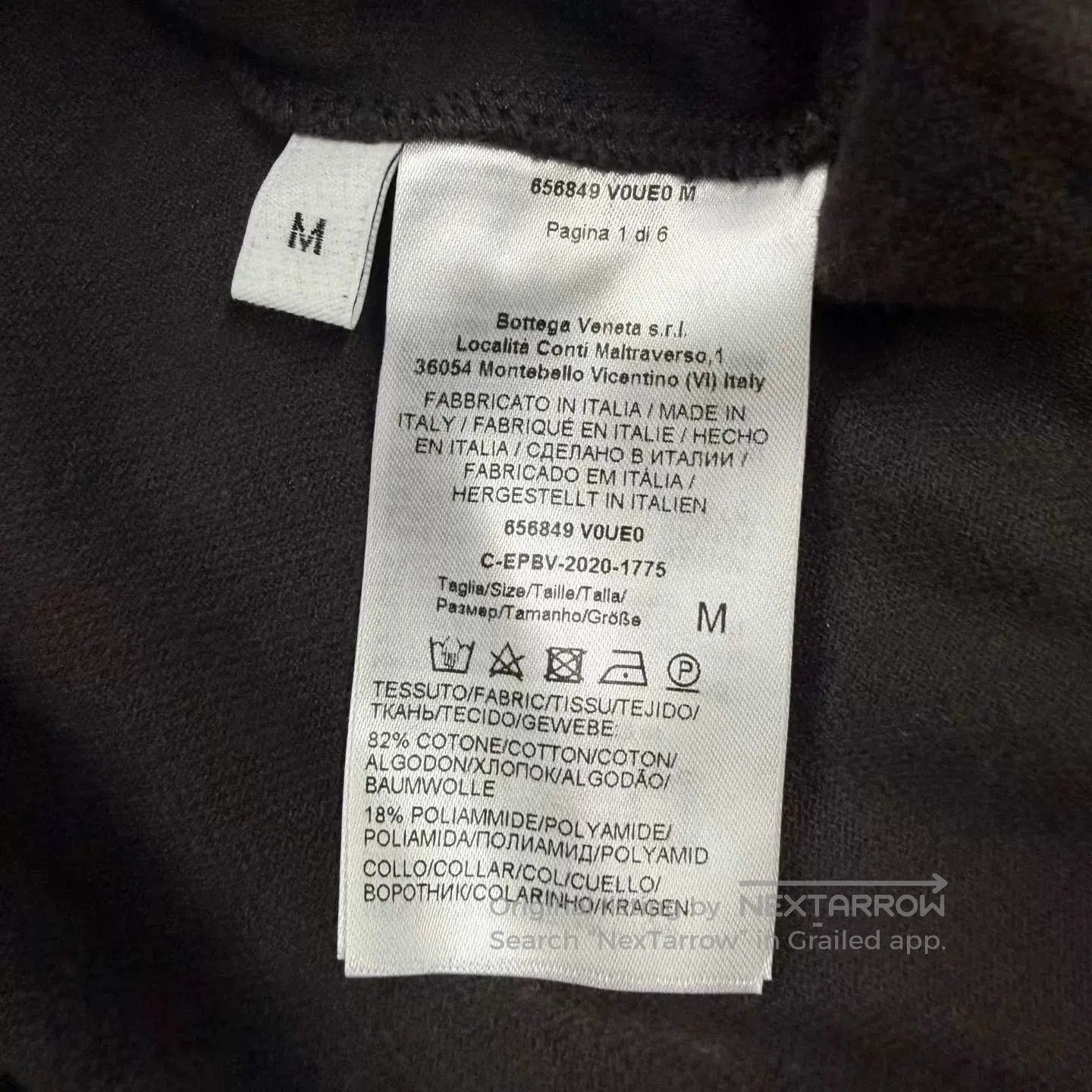 Bottega Veneta Bottega Veneta Black Towel Short-Sleeve Top. Size US M / EU 48-50 / 2 - 3 Thumbnail