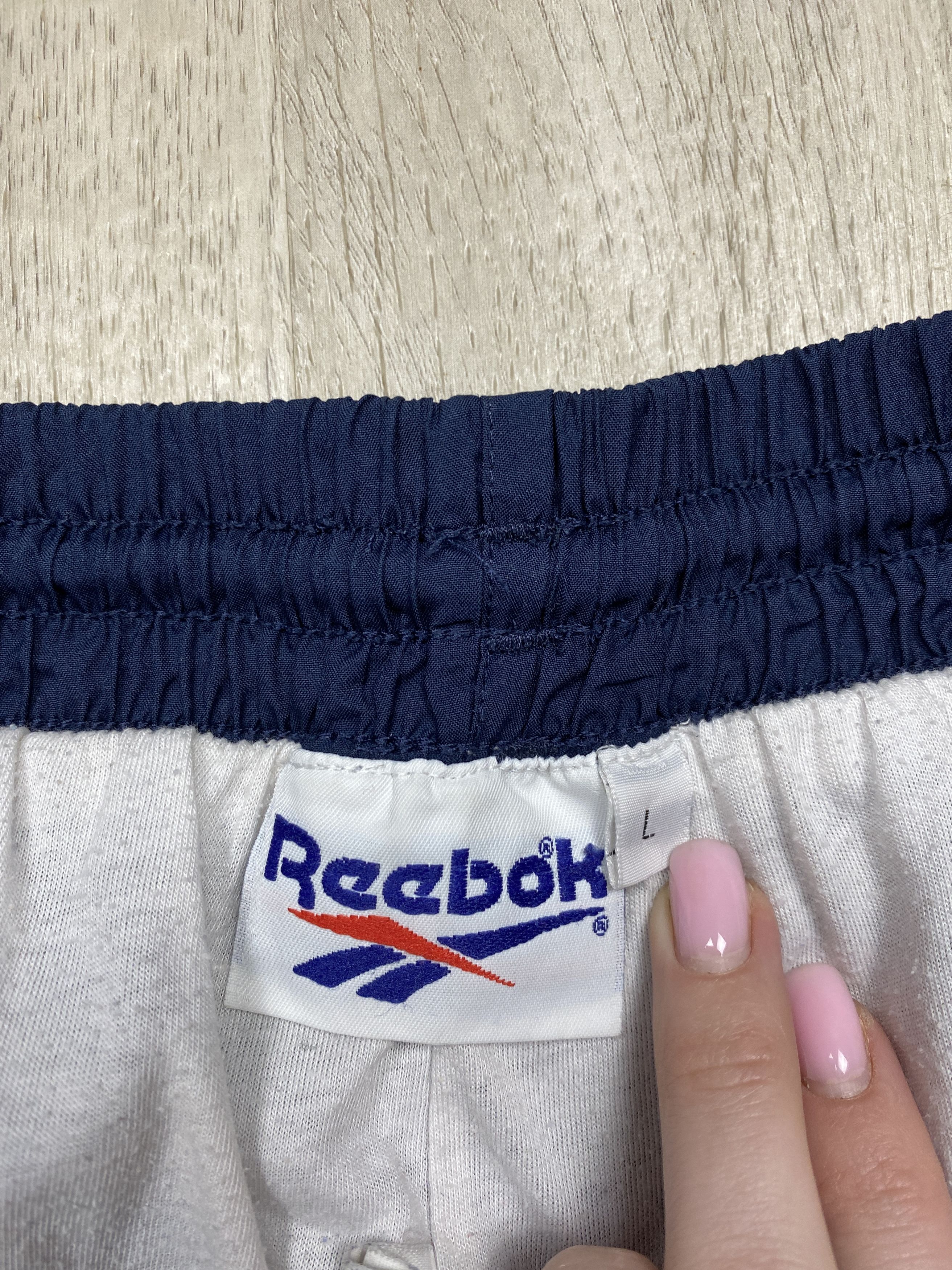 Reebok Reebok Vintage Mens Nylon Track Suit Jacket + Pants Drill Size US 34 / EU 50 - 13 Thumbnail