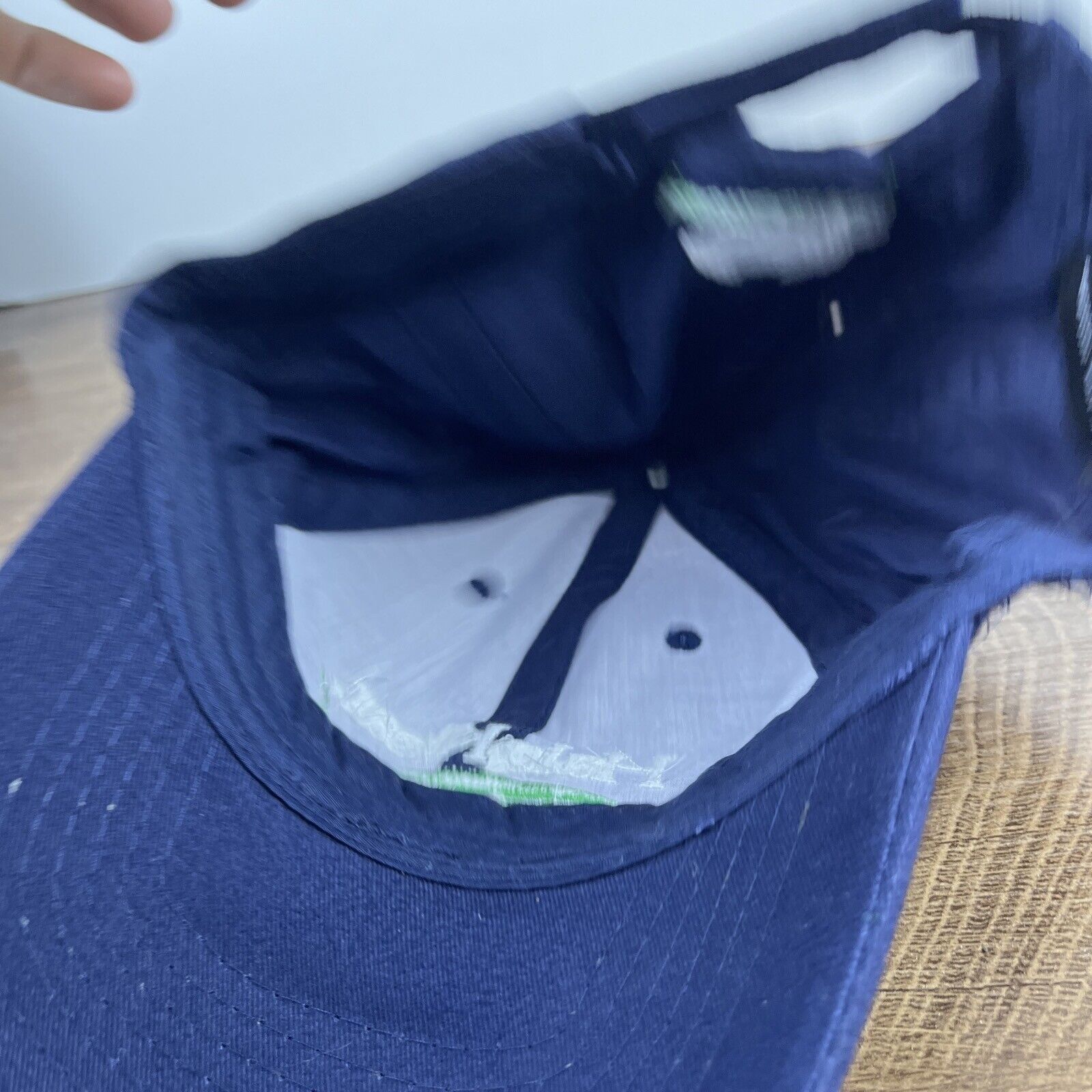 Other HaloKlear Hat Halo Klear Blue Hat Adjustable Adult Size Hat Size ONE SIZE - 11 Thumbnail